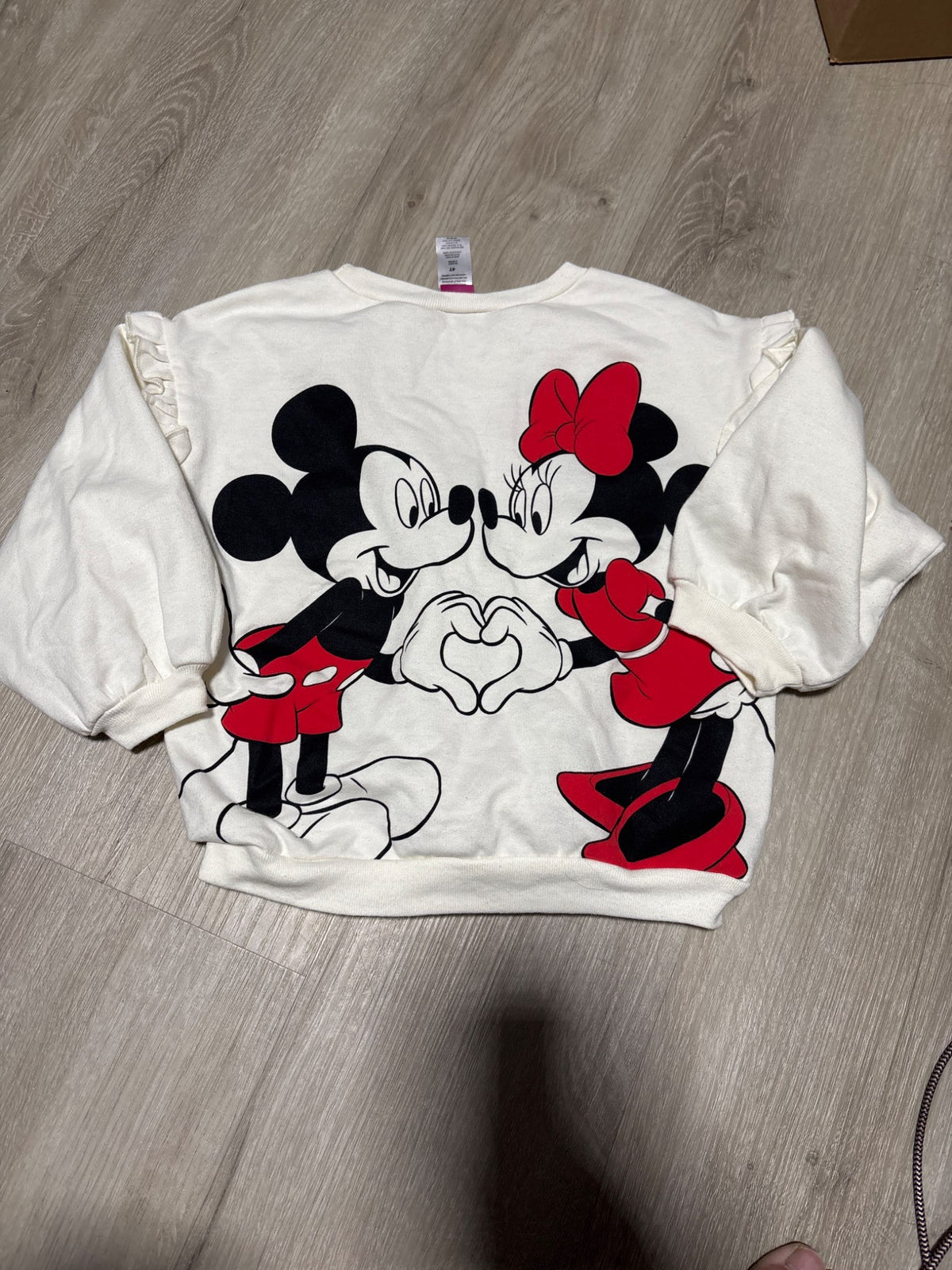 Disney Minnie And Micky Crewneck 4T, Kids 4/4T