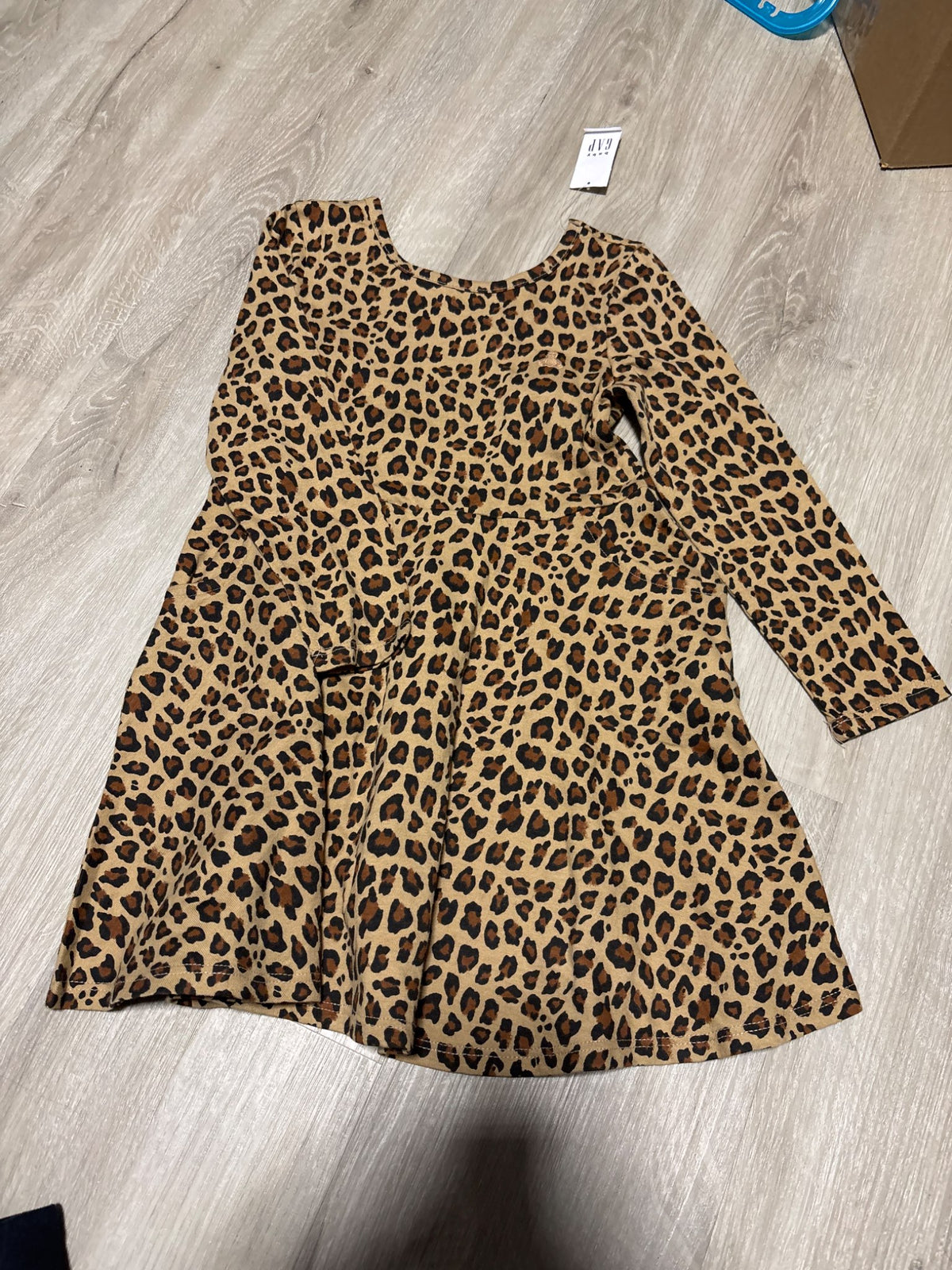 GAP Leopard Print Dress NEW size 4, Kids 4/4T