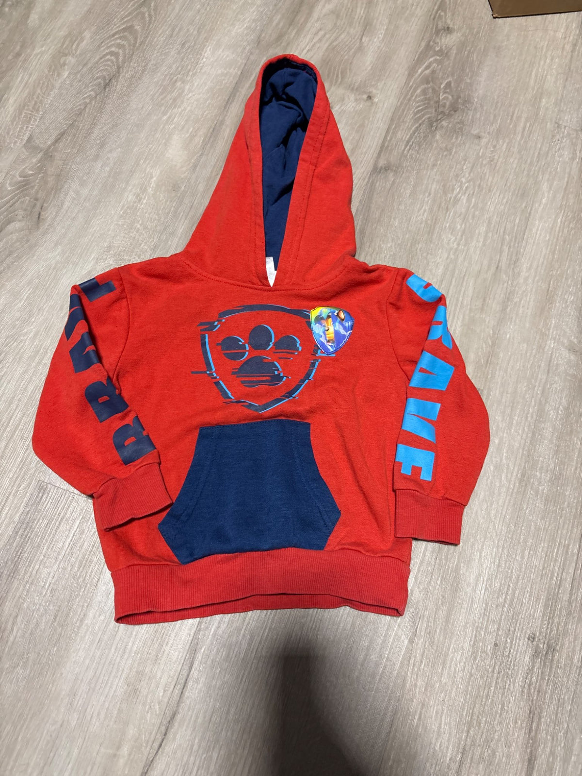 Nickelodeon paw patrol Chase pullover hoodie 2T, Kids 2T