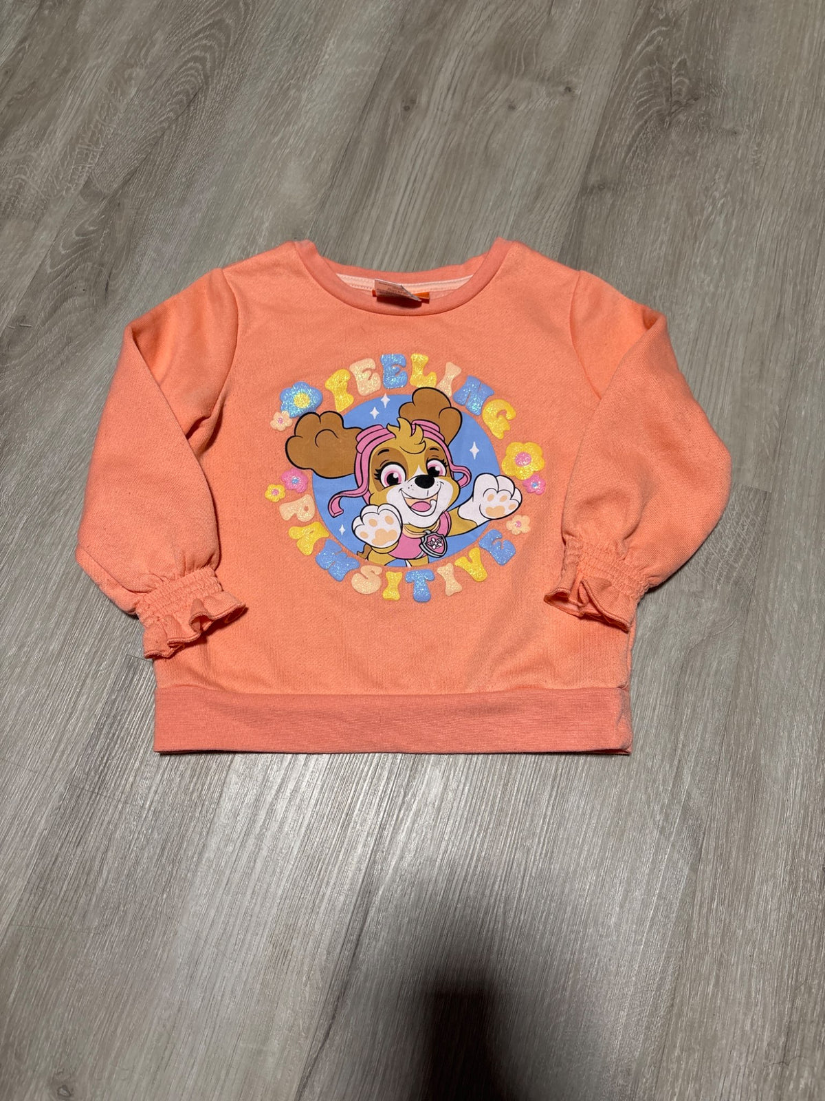 Nickelodeon Peach Skye Crewneck 2T, Kids 2T