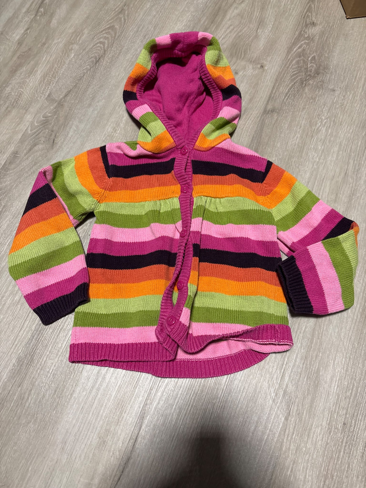 Gymboree 2008 Multi Coloured Button Up Sweater 4T, Kids 4/4T