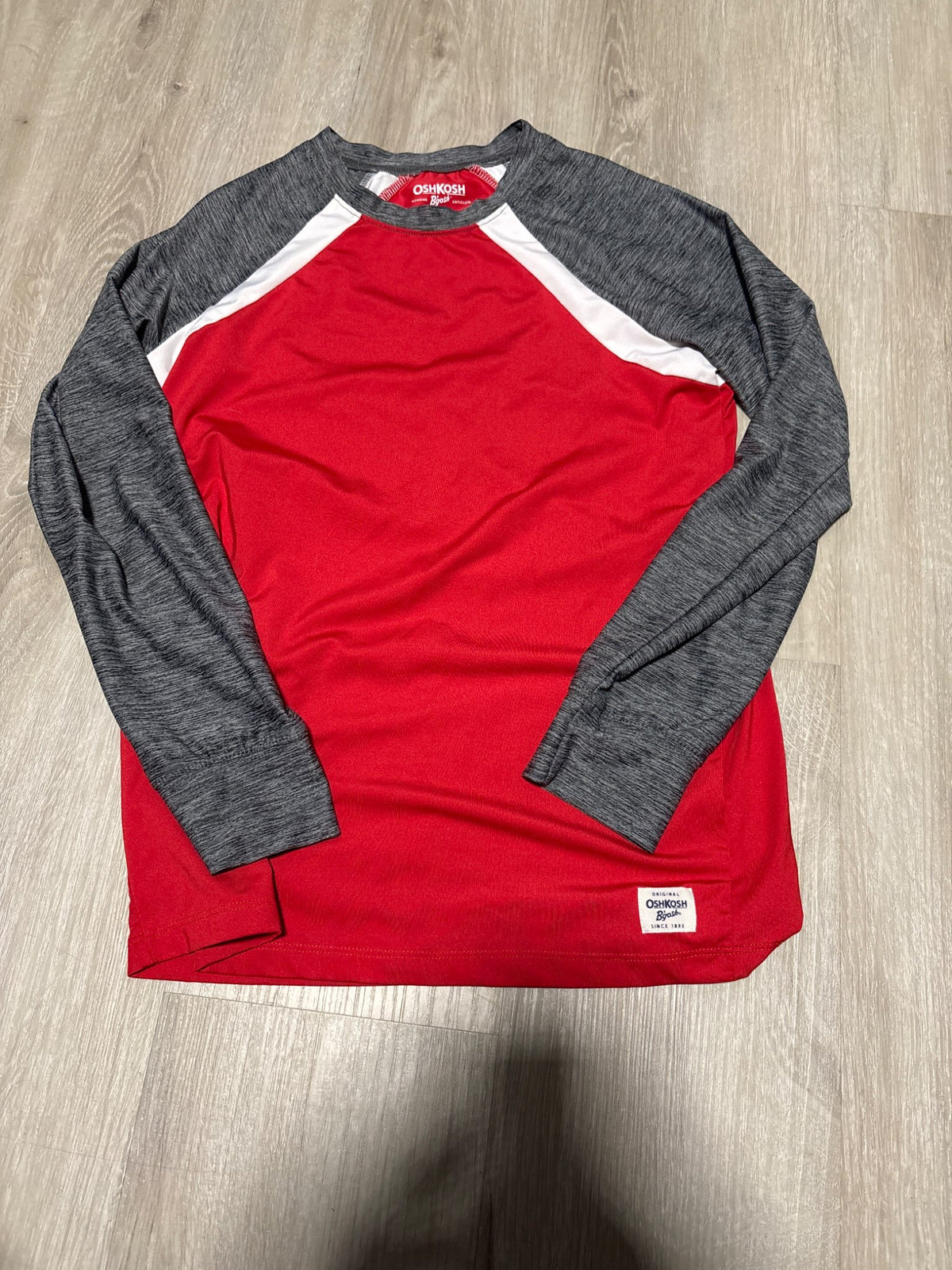 Oshkosh Red Multi colour Long Sleeve 12, Kids 12