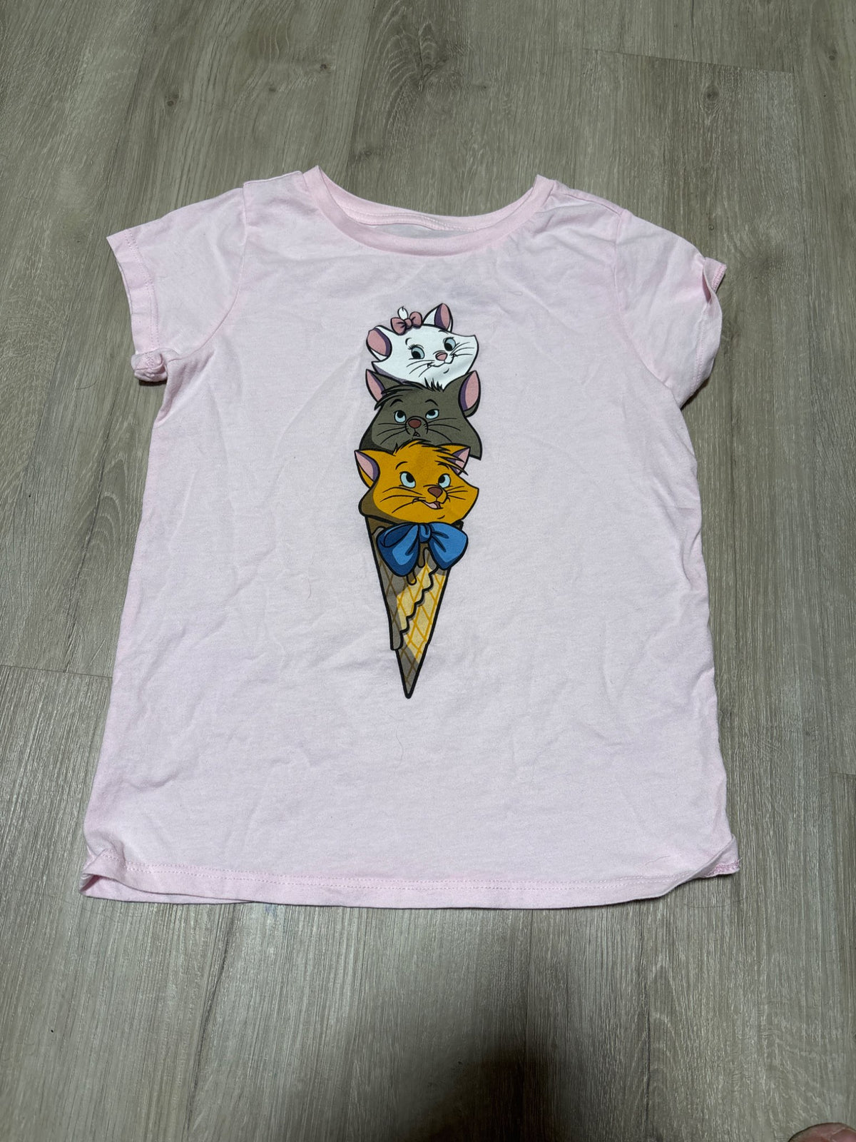 Disney Aristocats Pink Shirt 10-12 , Kids 10