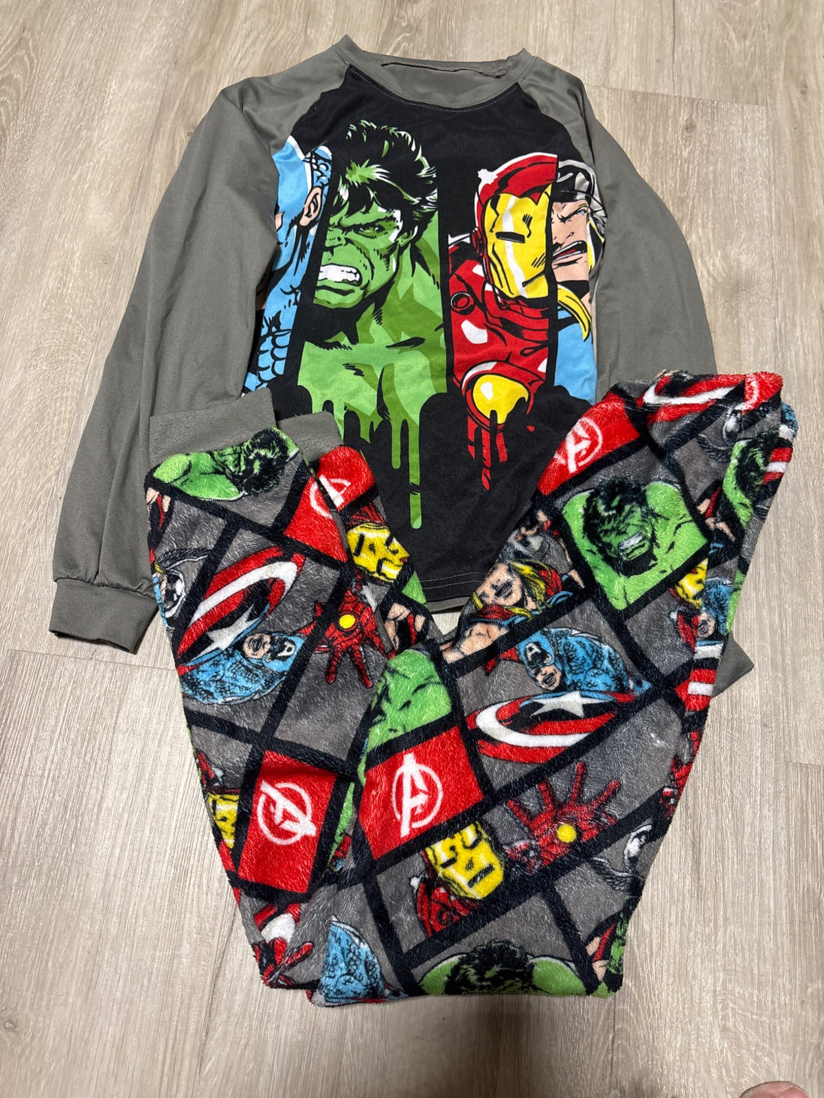 Avengers Pajama Set 10-12 , Kids 10