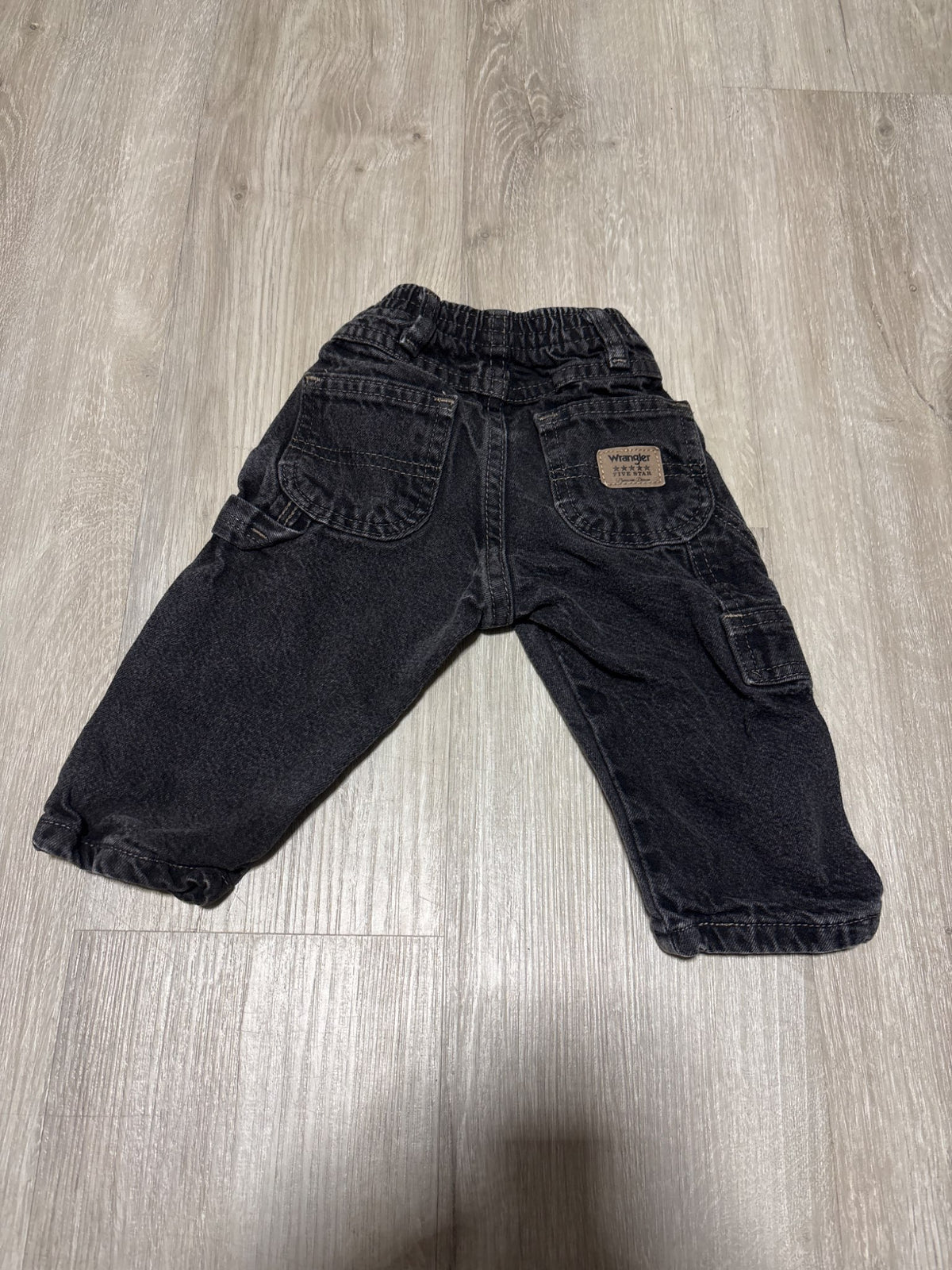 Wrangler Black Denim Jeans 12M, Kids 12 Month (9-12M)
