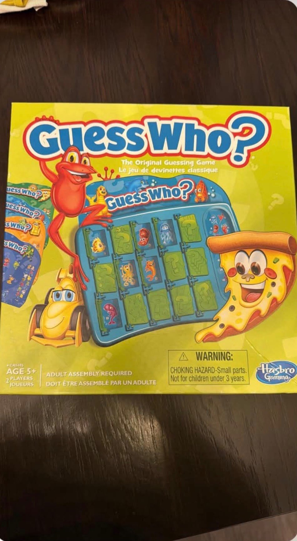 Guess who board game
