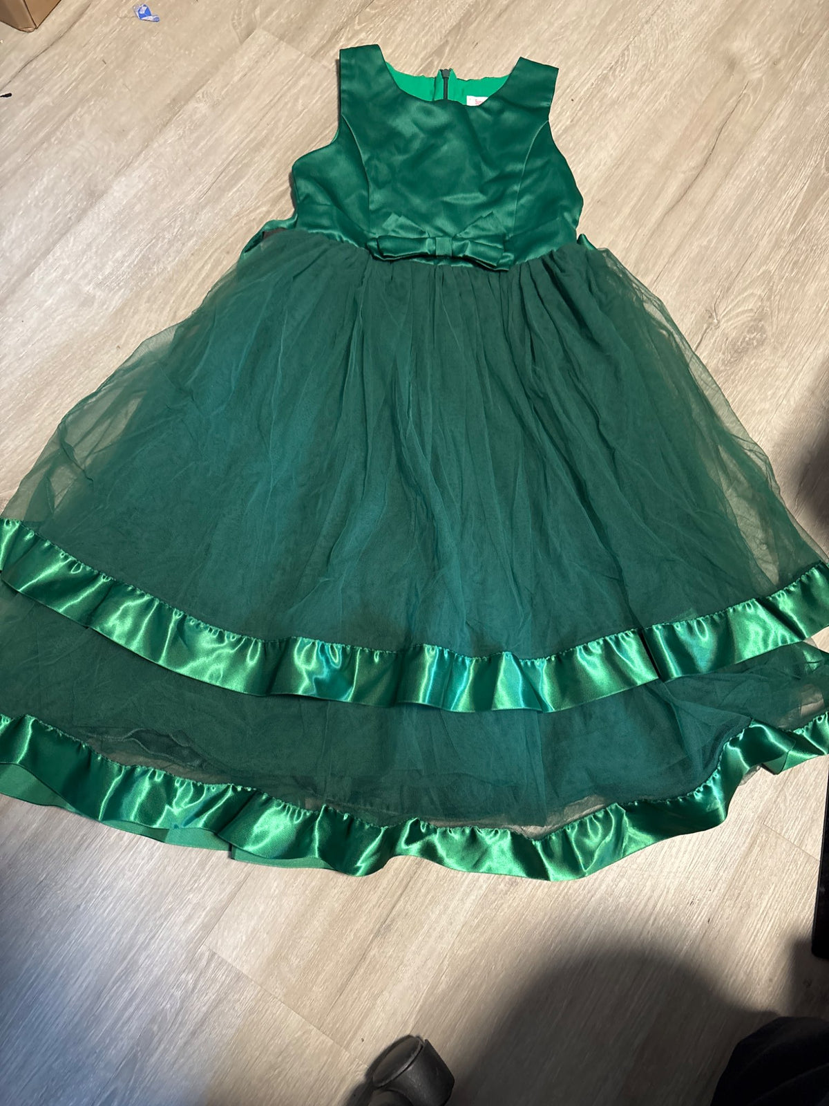 Sunny Fashion Green Formal Dress 8, Kids 8