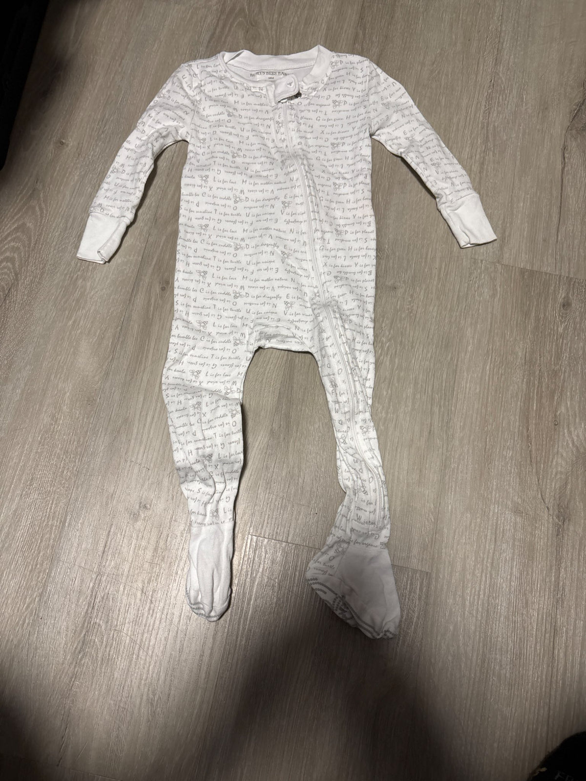 Burt’s bees Baby White Sleeper 18M , Kids 18 Month (12-18M)