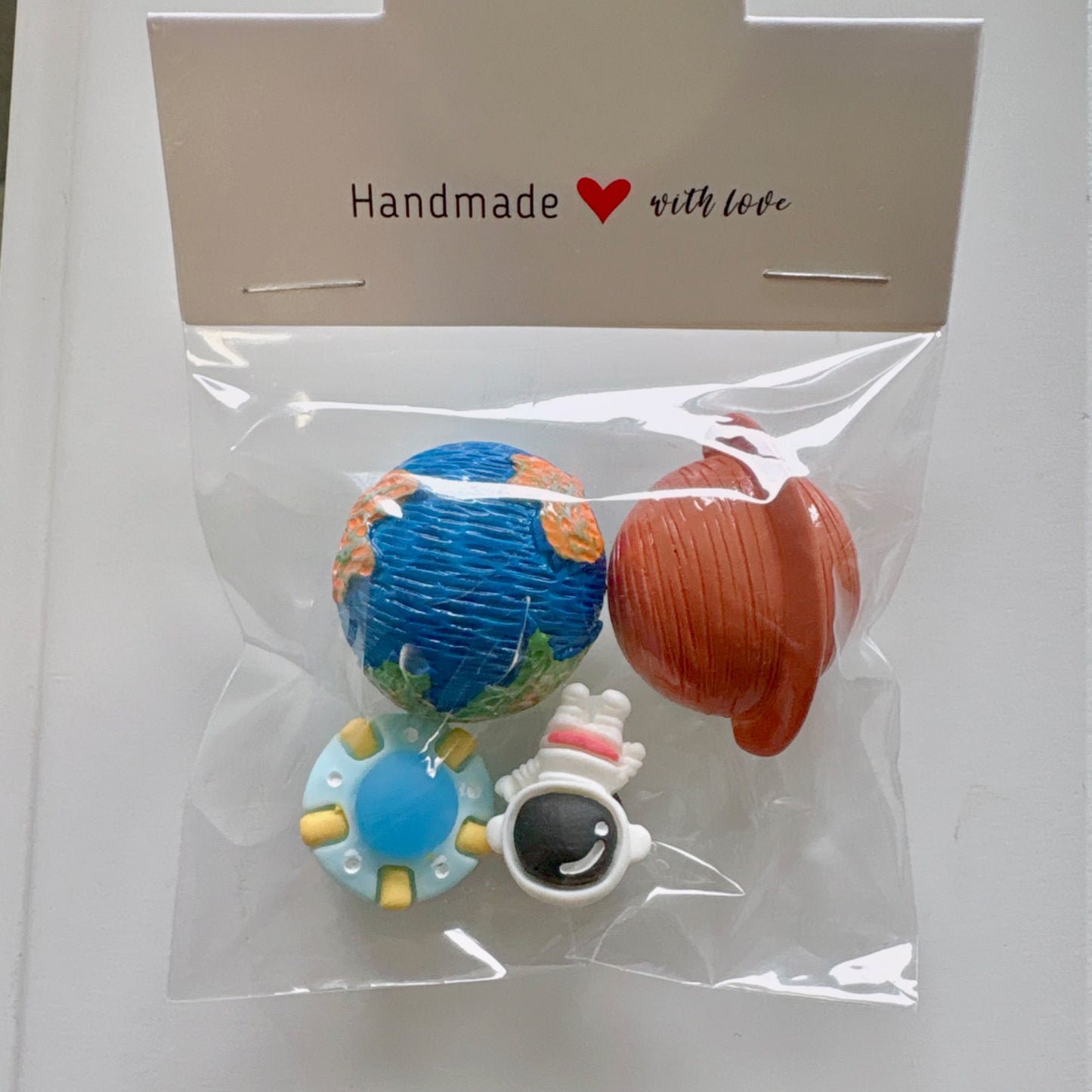Brand new 3D space theme jibbitz, crocs charms, shoe pins