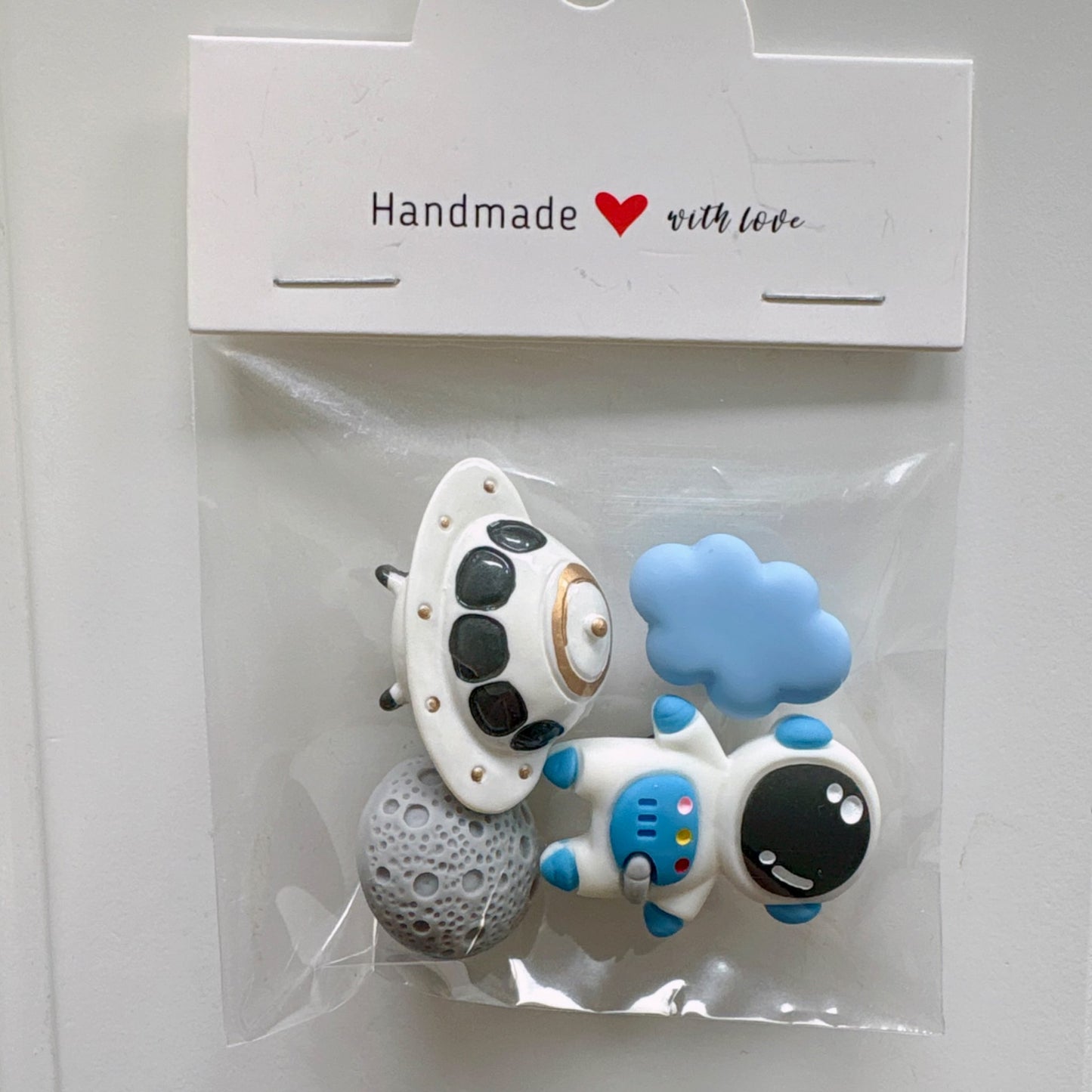 Brand new 3D space theme jibbitz, crocs charms, shoe pins