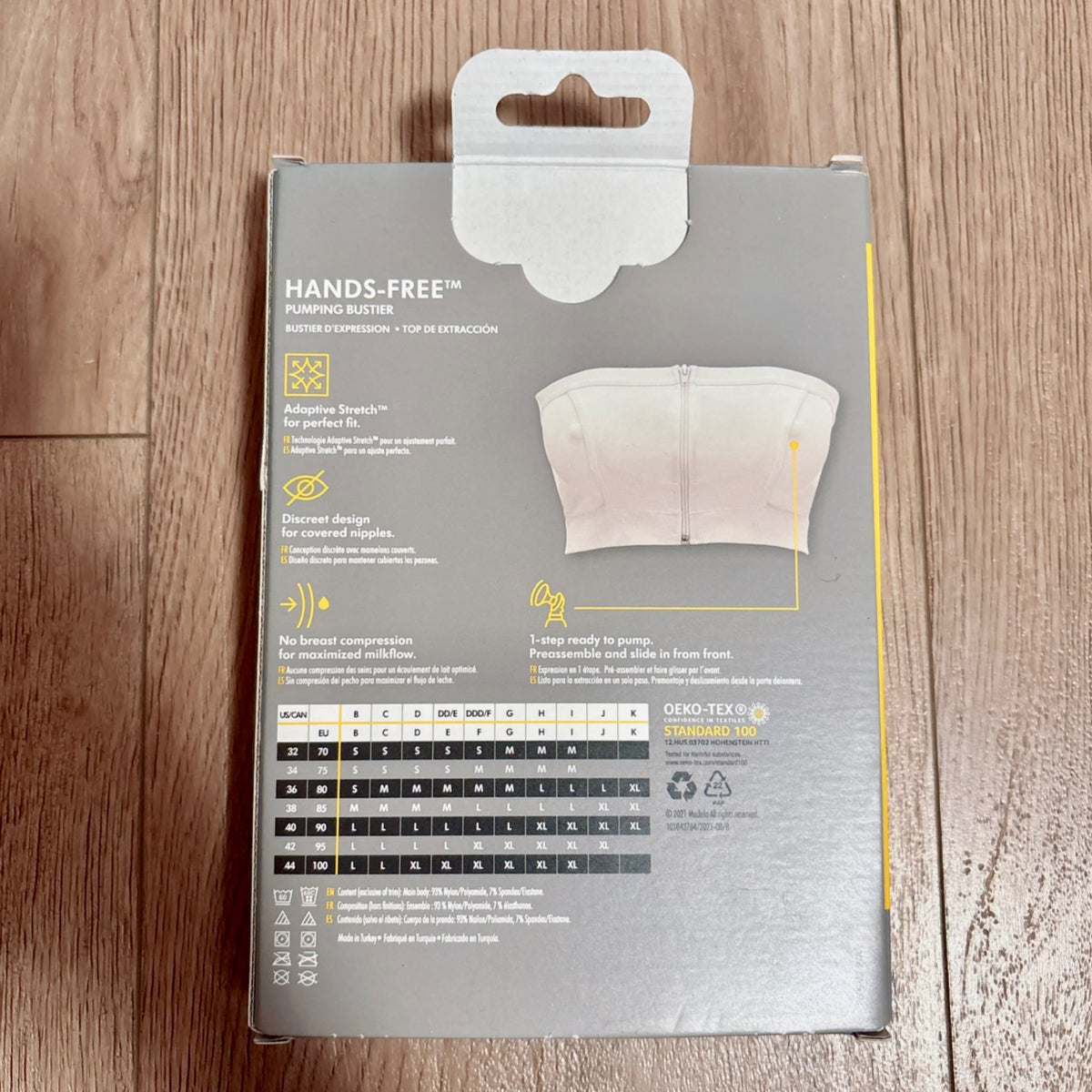 Brand new MEDELA black hands-free pumping bustier size M, MSRP $39.99 #1, Maternity M (8-10)