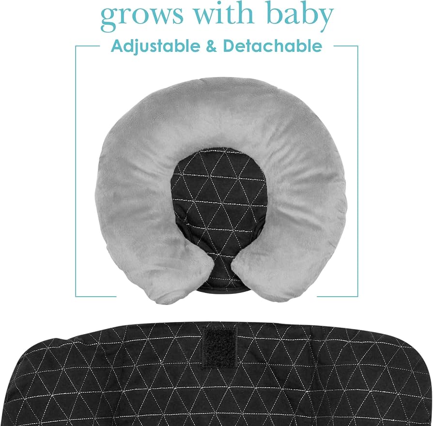 JJ COLE baby reversible head and body support liners for car seats and stroller