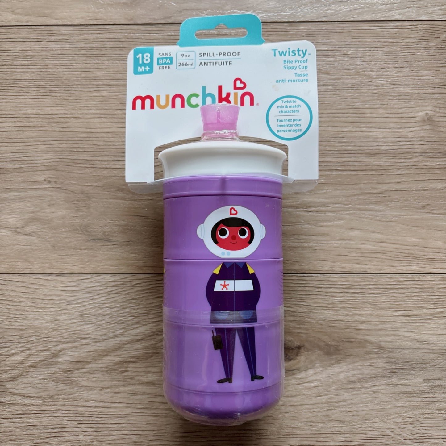 Brand new MUNCHKIN twisty mix & match sippy cup 9oz MRSP 13.99 #2