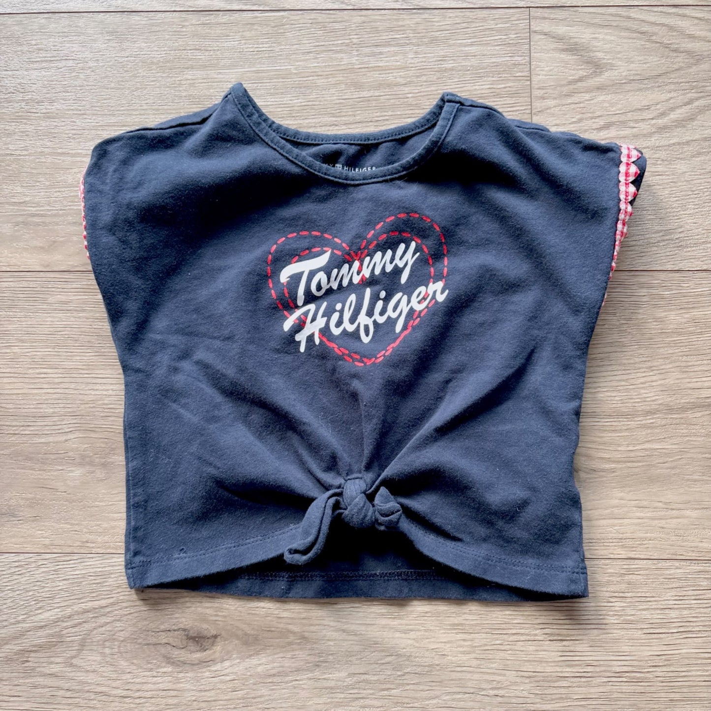 Girls short sleeve top bundles, 7 FOR ALL MANKIND + TOMMY HILFIGERl, Kids 3T