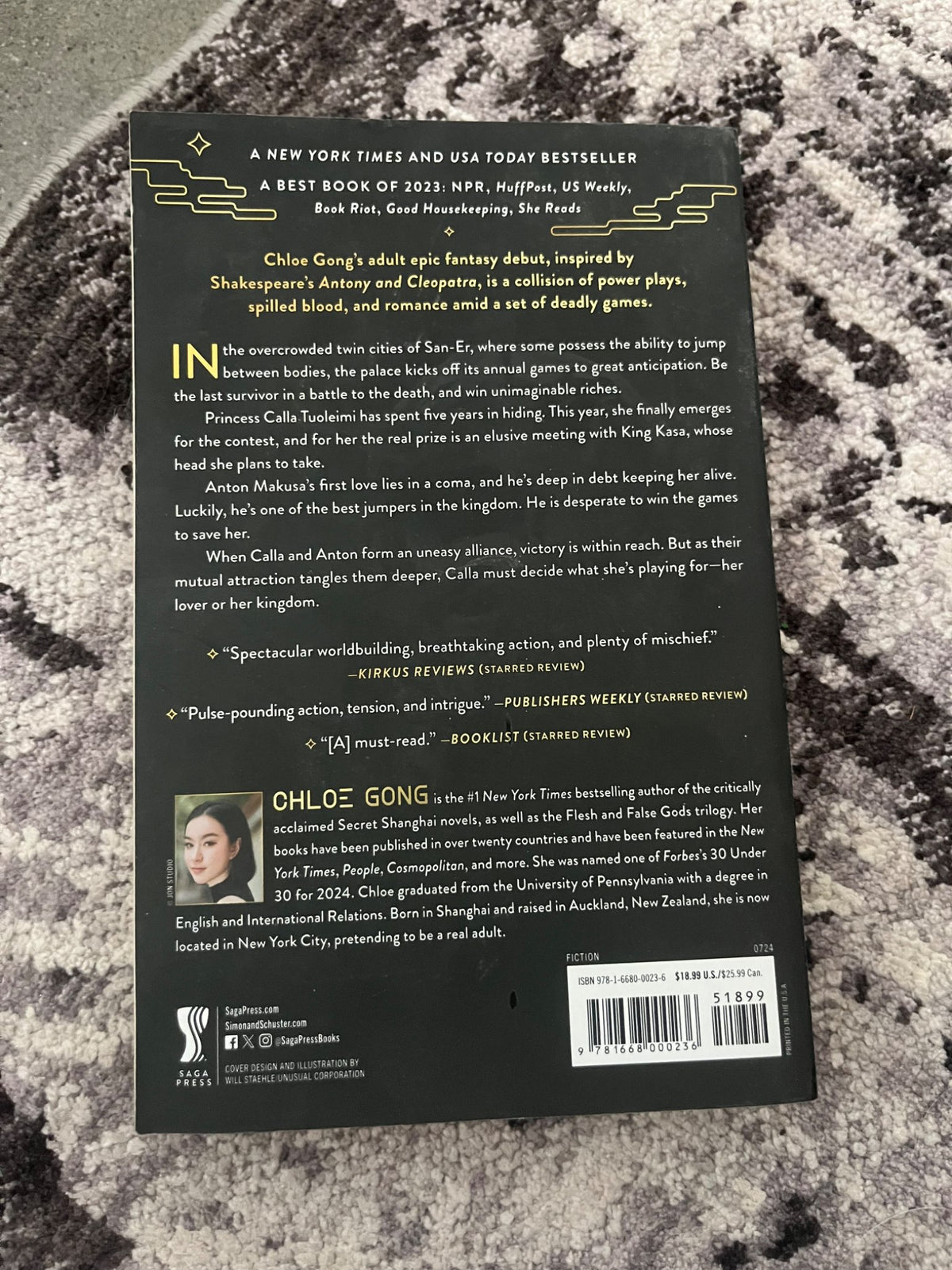 Immortal Longings by Chloe Gong Young Adult / Teen Book