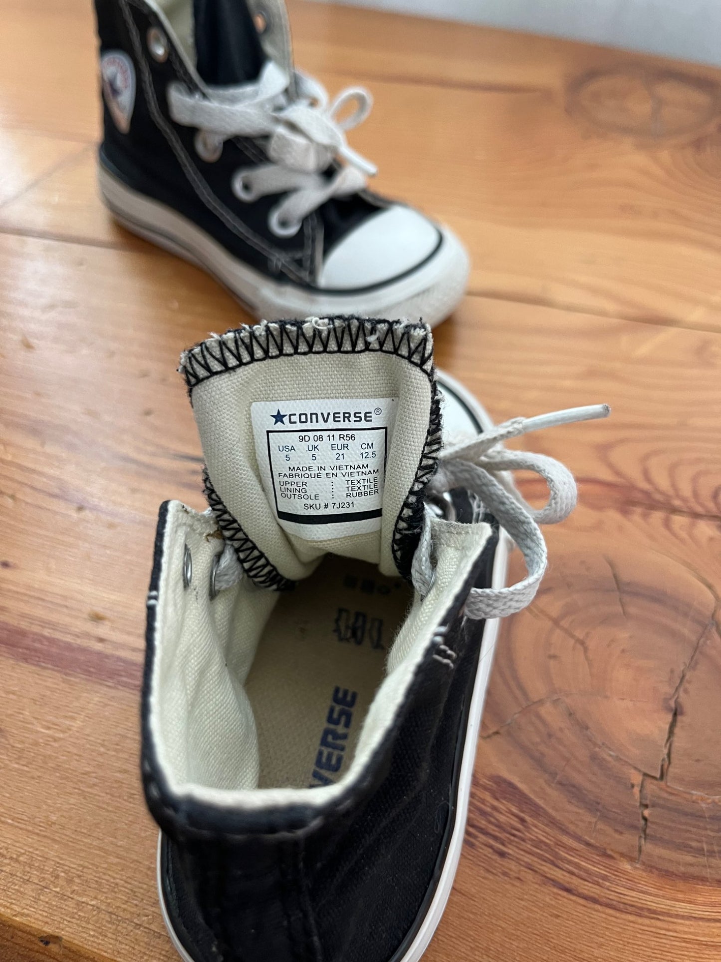 Converse CHUCK TAYLOR ALL STAR High Top Sneakers, Shoes 5 (Walkers:12-24 mth)