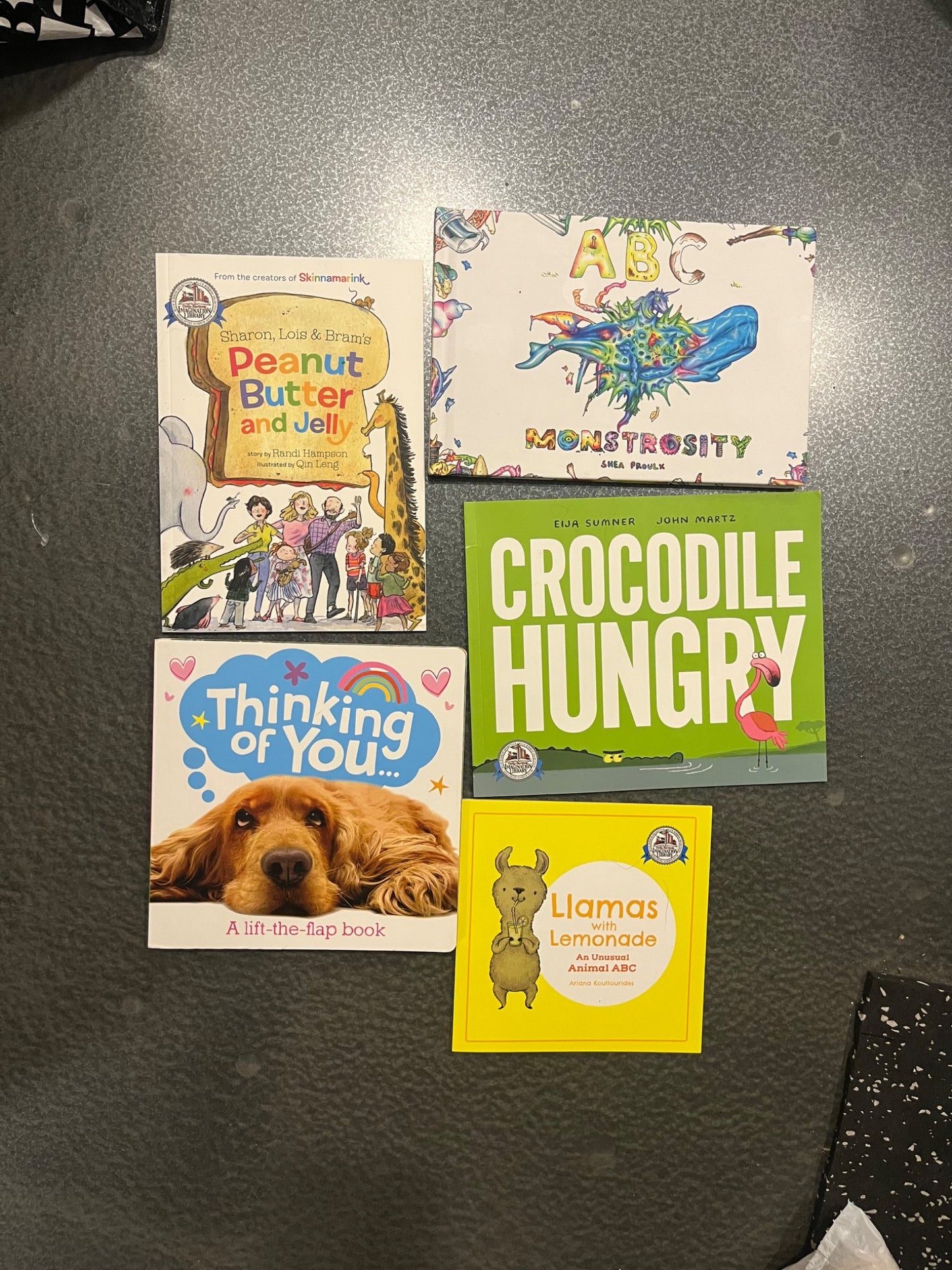 Five Kids / Toddler Books