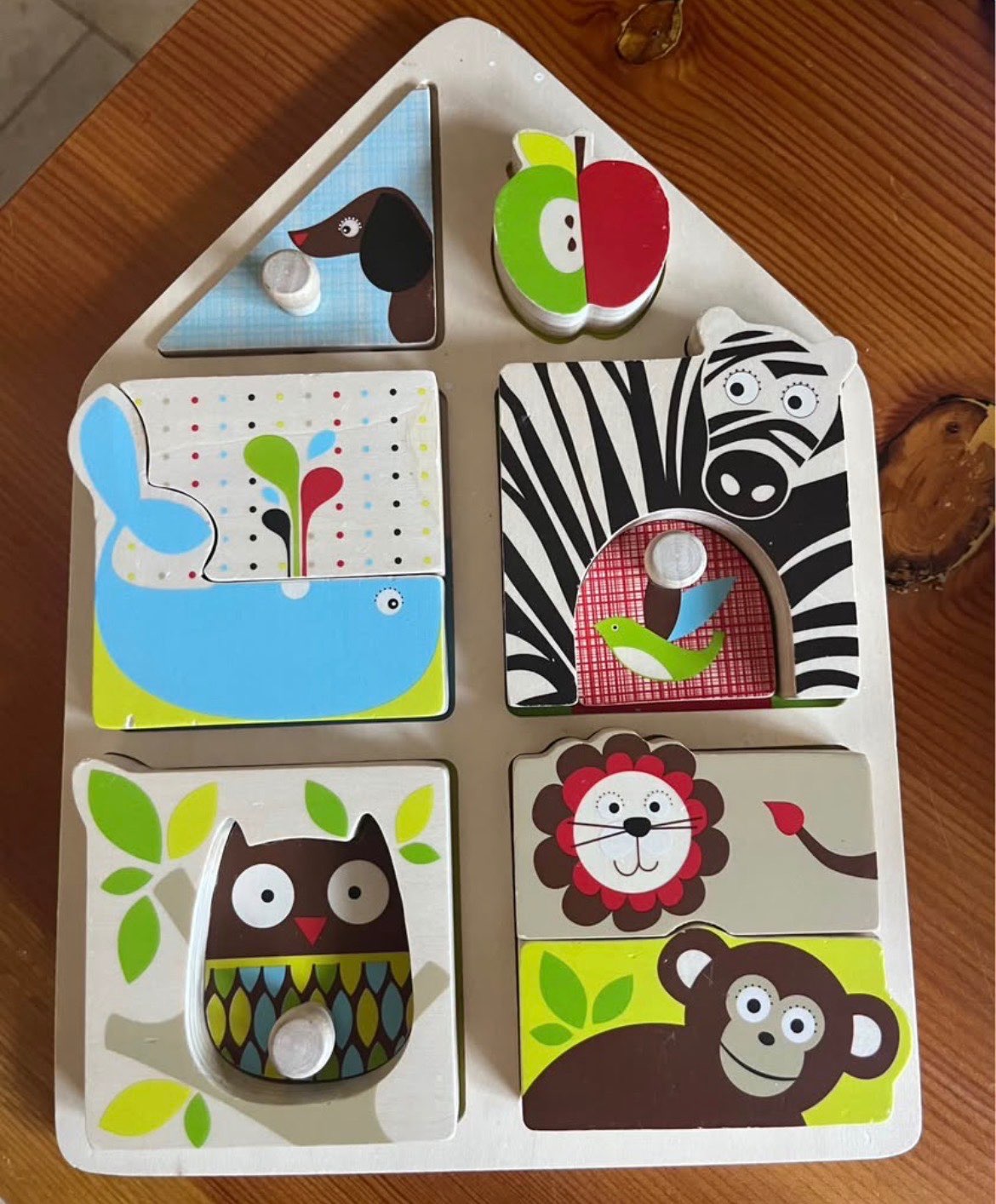 Skip Hop Alphabet Zoo Match & Play Puzzle (Retail $35)