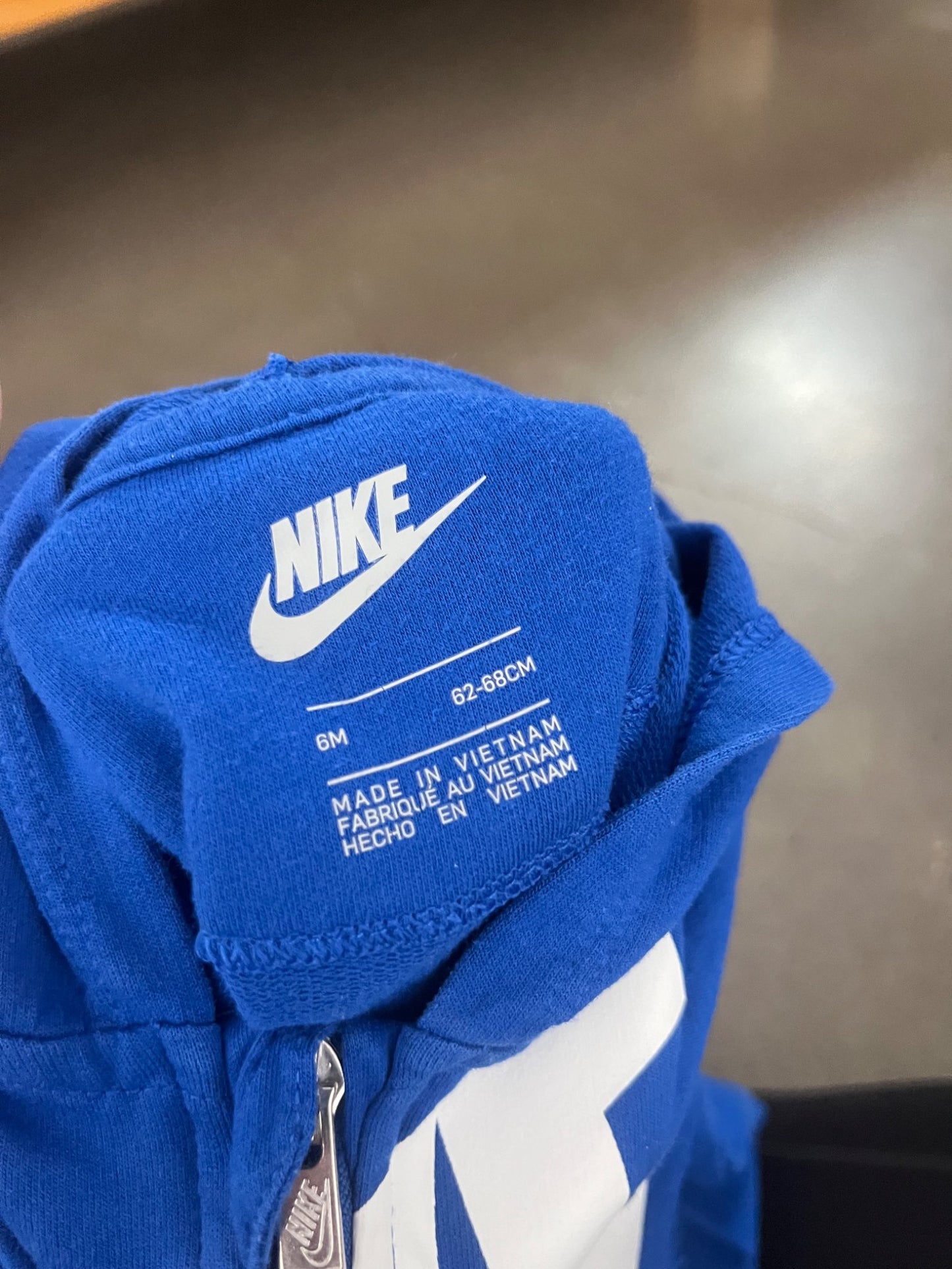 Nike Baby Full Zip Overalls (Retail $48), Kids 6 Month (3-6M)