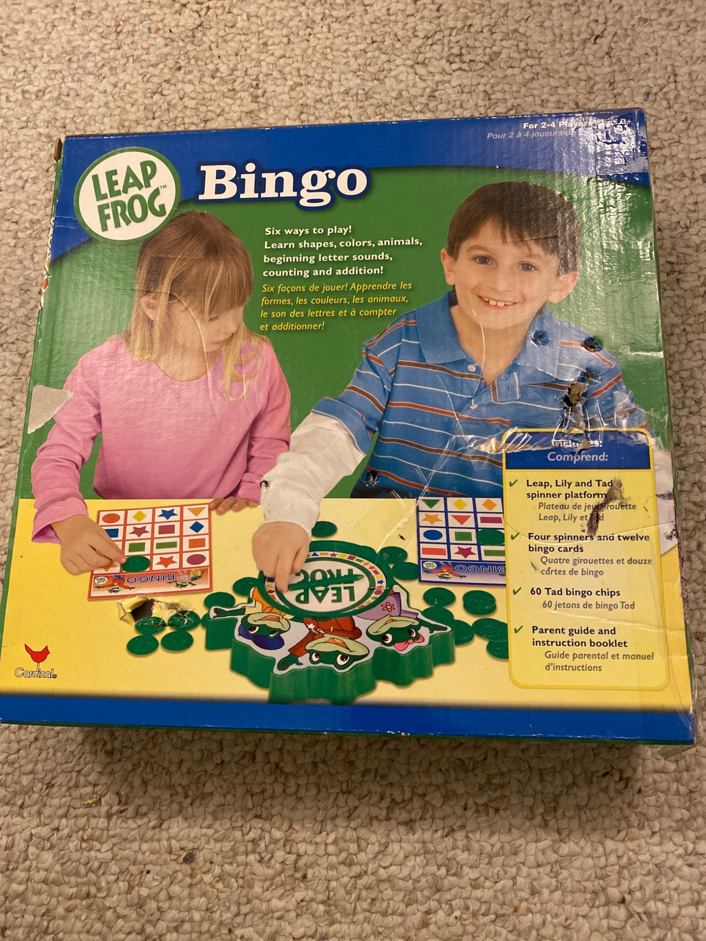 Leap Frog Bingo