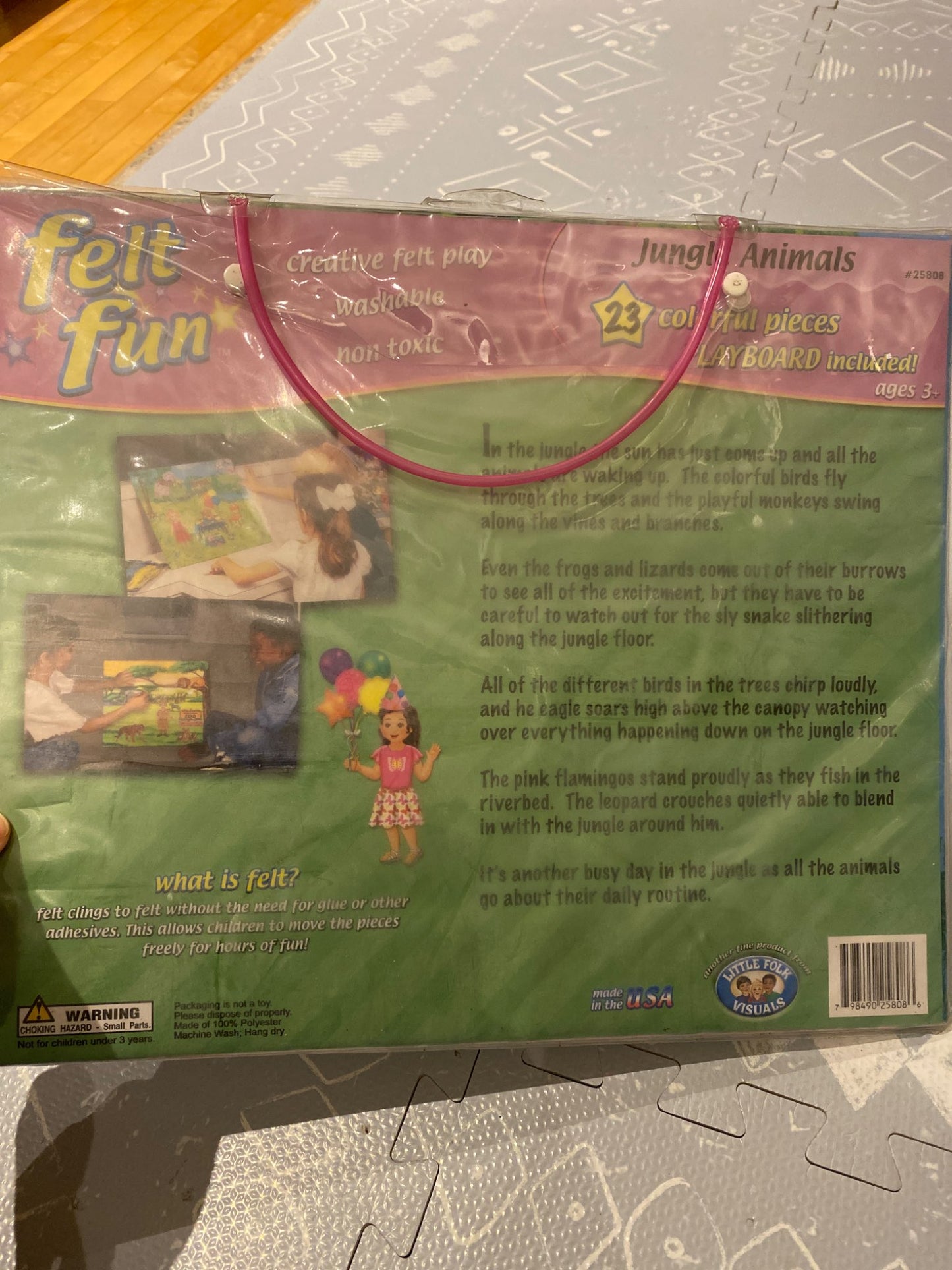 NWT Felt Fun - Jungle Animals