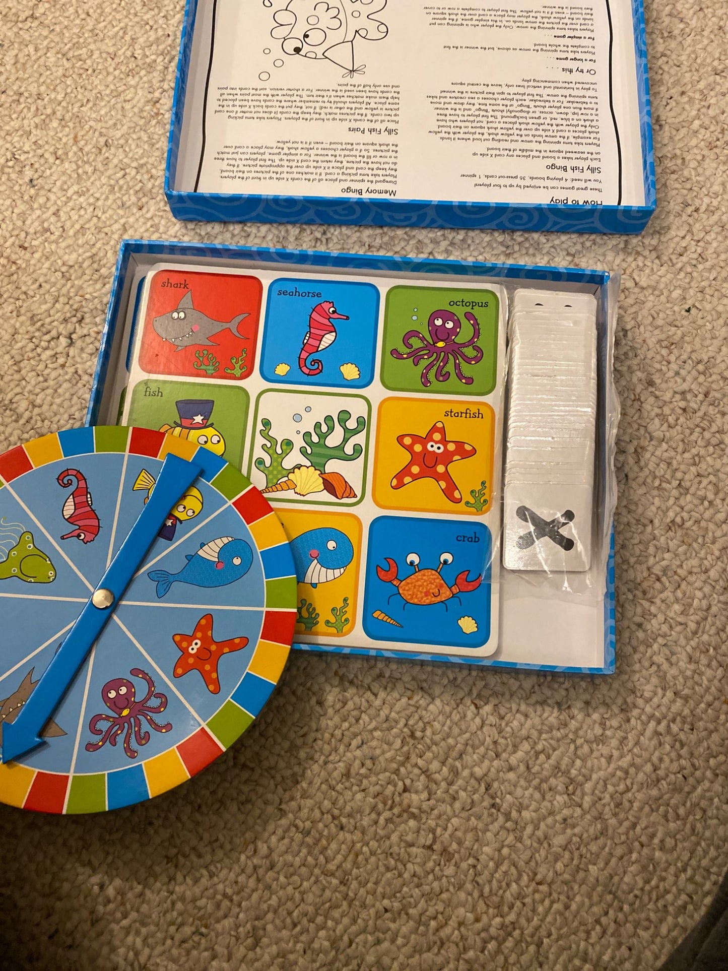 Silly Fish Bingo