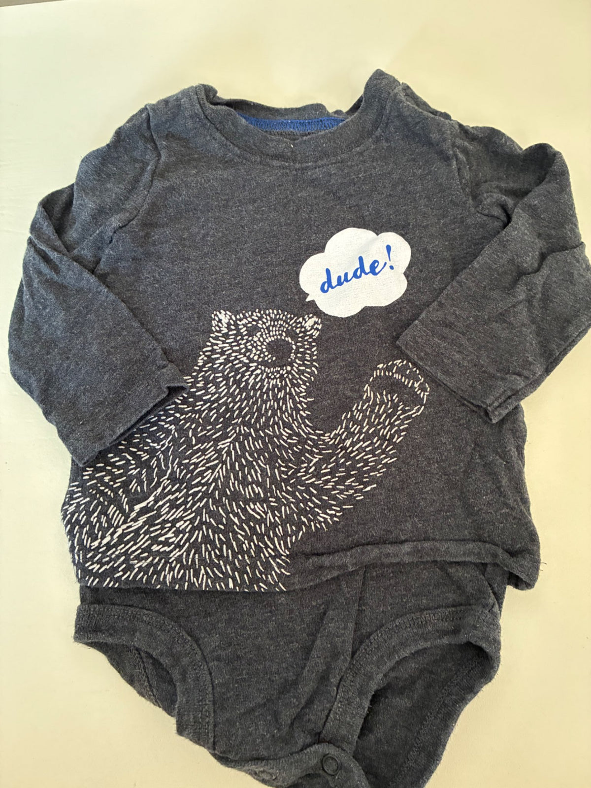 EUC 9 month long sleeved bodysuit bundle , Kids 9 Month (6-9M)