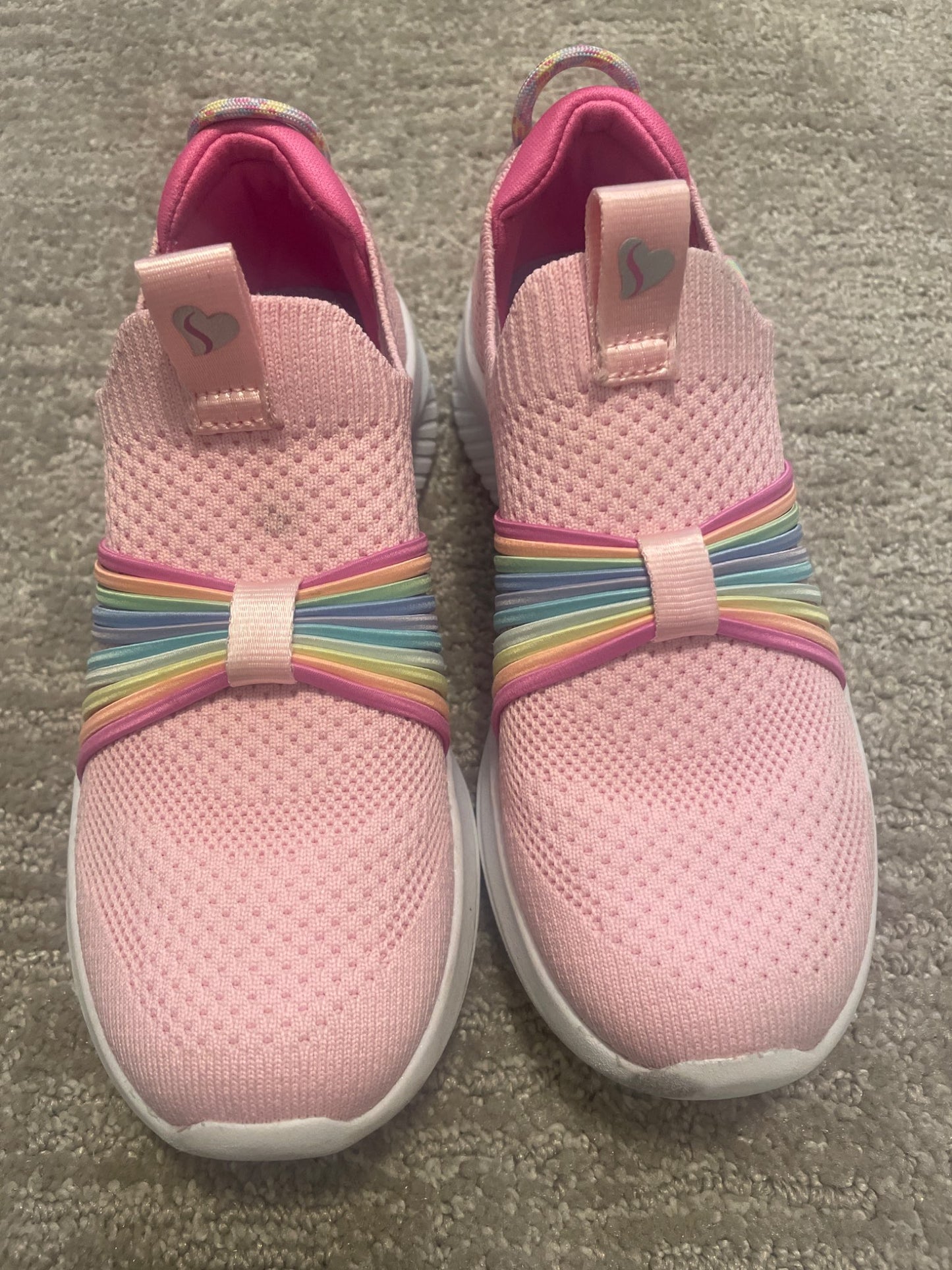 Skechers girls rainbow shoes 12.5, Shoes 12.5 (Kids:4-8yr)