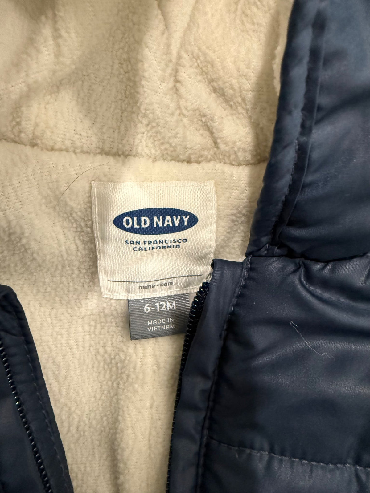 Old Navy 6-12M Snowsuit; Retail $59.99, Kids 12 Month (9-12M)