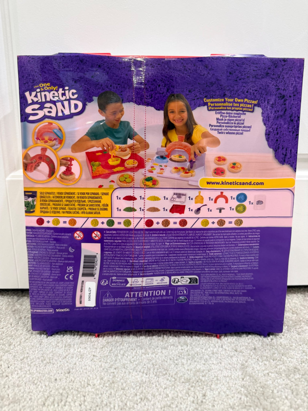 Kinetic Sand Pizza Maker; retail $14.93