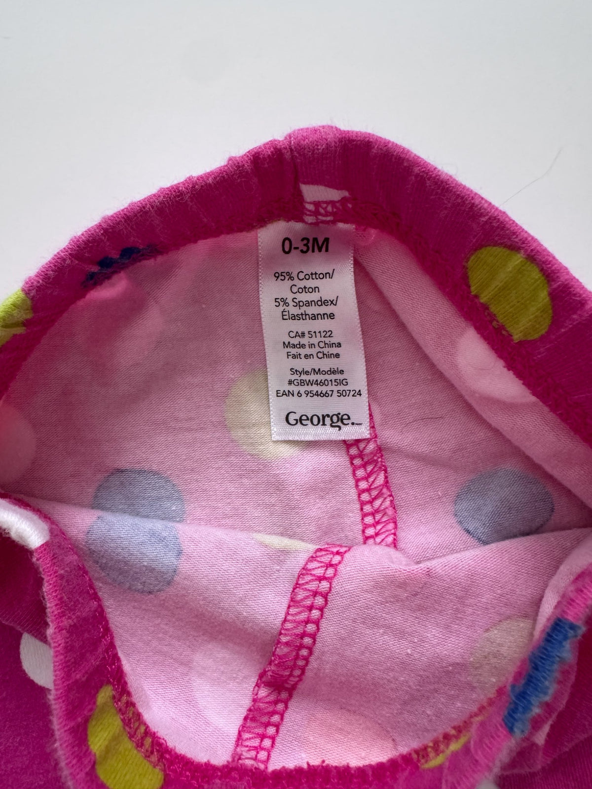 Pink and Blue mix and match outfits, Kids 3 Month (0-3M)