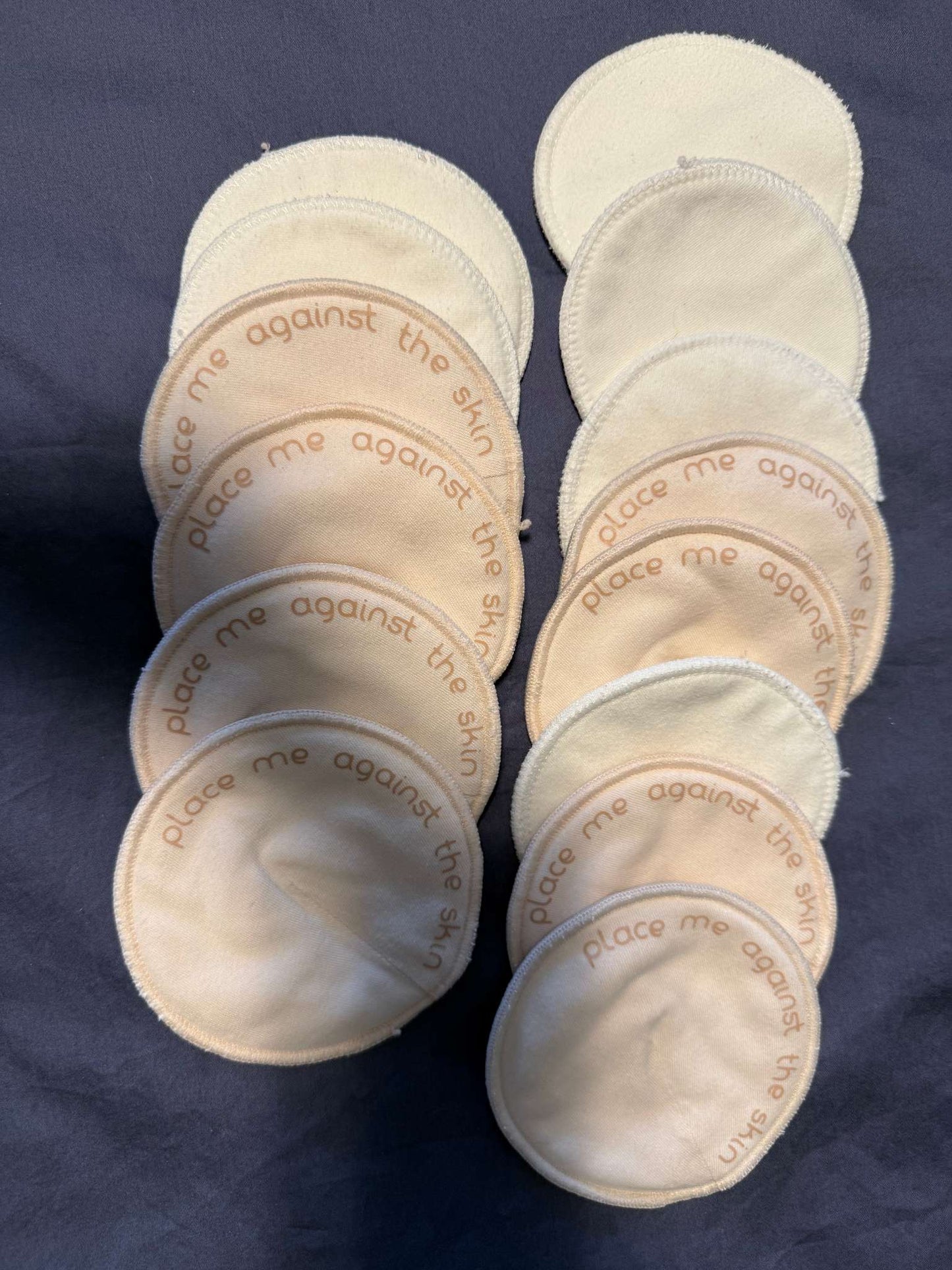 Cotton reusable nursing pads