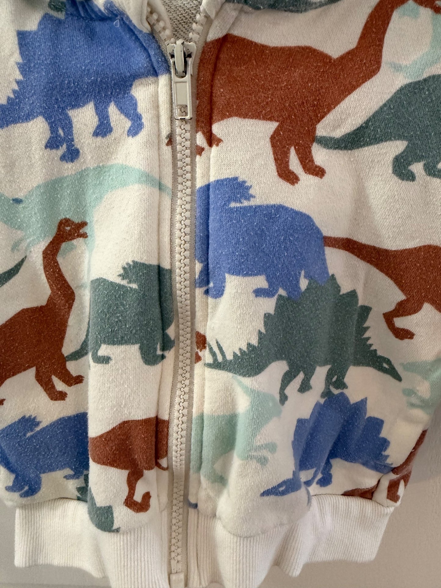 H&M dinosaur zip up , Kids 2T