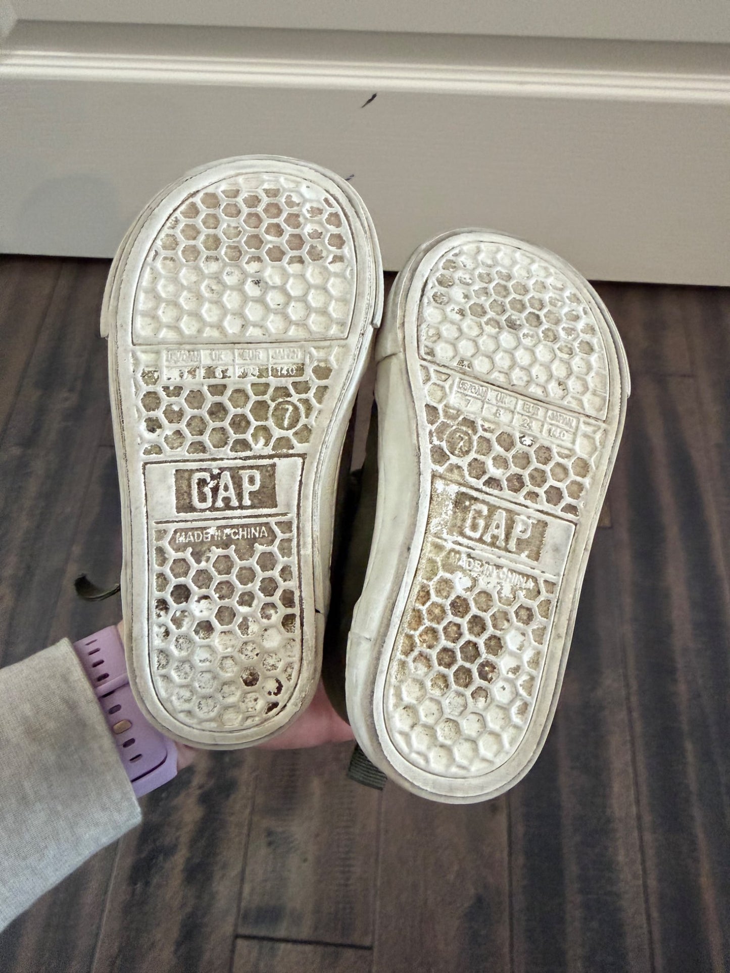 Gap Star Wars high top shoes, Shoes 7 (Walkers:12-24 mth)