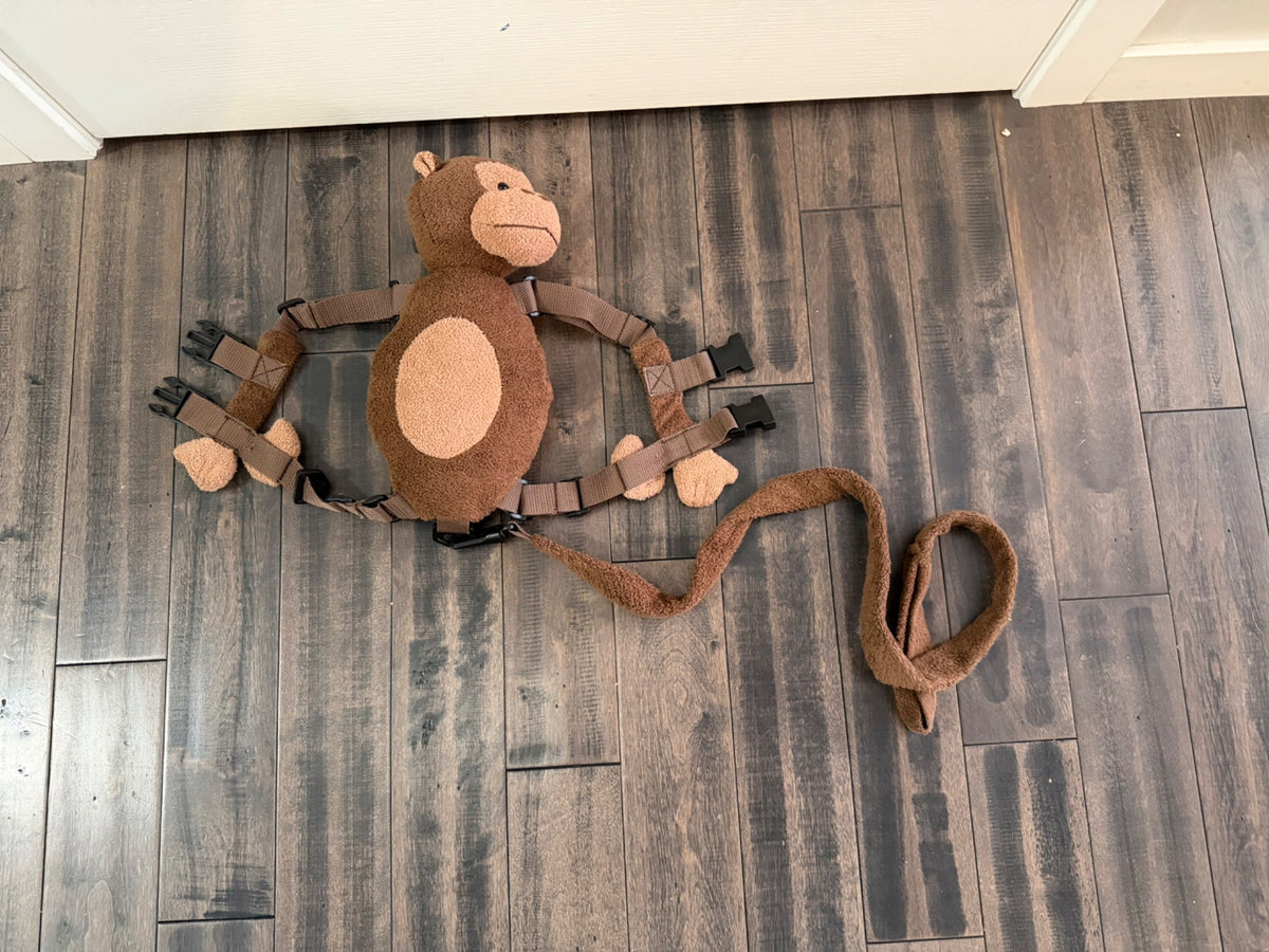 Monkey leash type harness