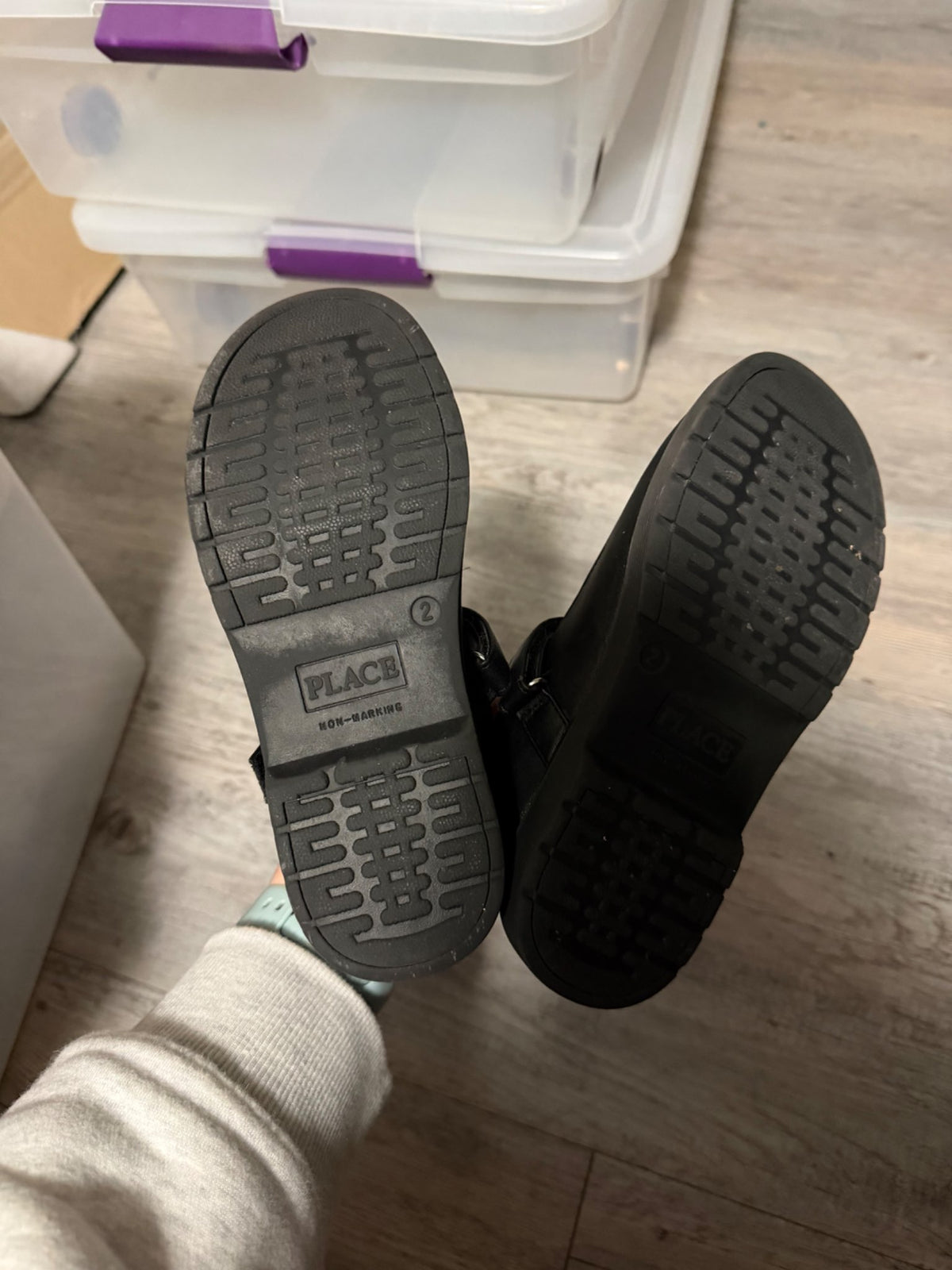 Black uniform shoes , Shoes 2 (Kids:4-8yr)