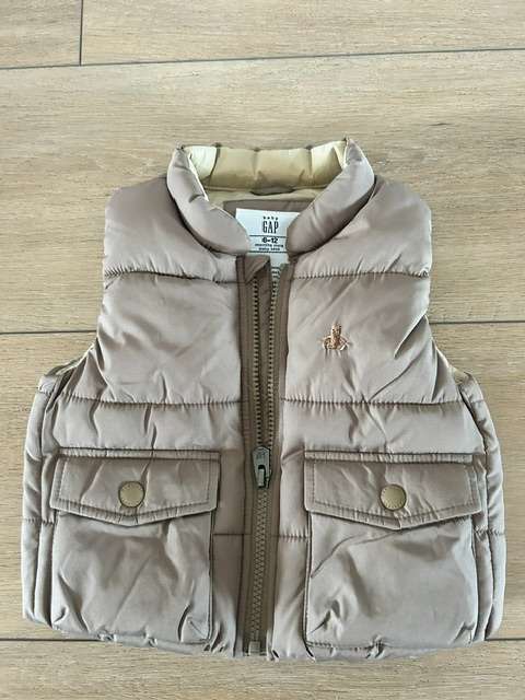 GAP Boys Puffer Vest 6-12m, Kids 12 Month (9-12M)