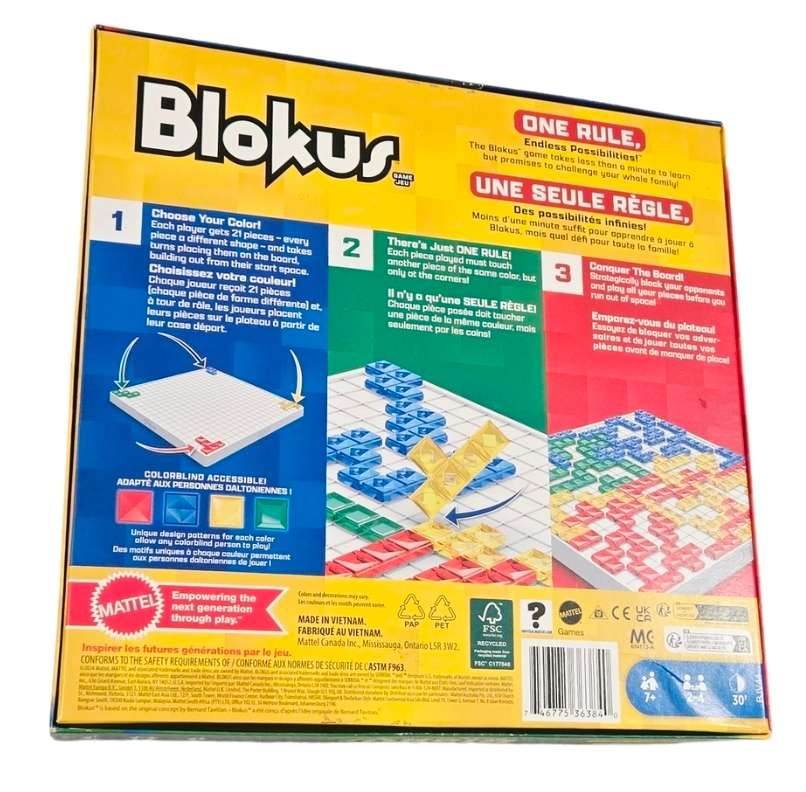 Blokus game, Mattel, MSRP: $29.99