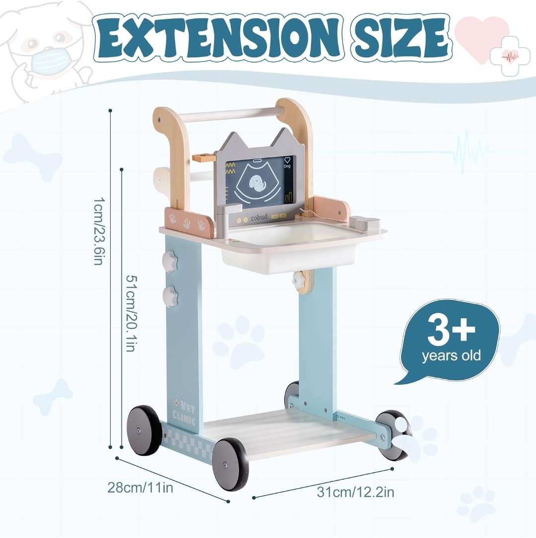 Robud Veterinarian Playset, brand new in box MSRP $62.99