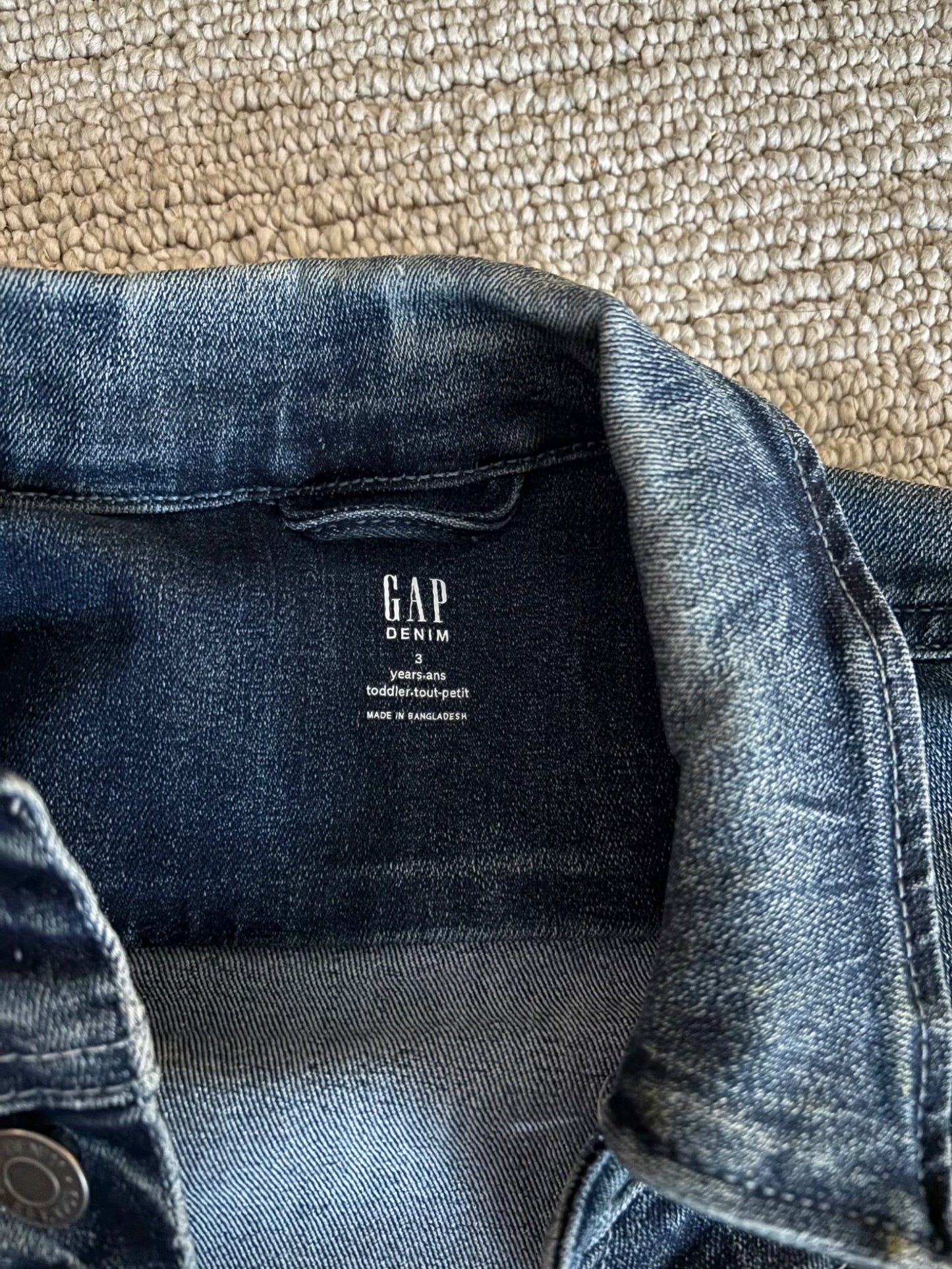 Jean jacket , Kids 3T