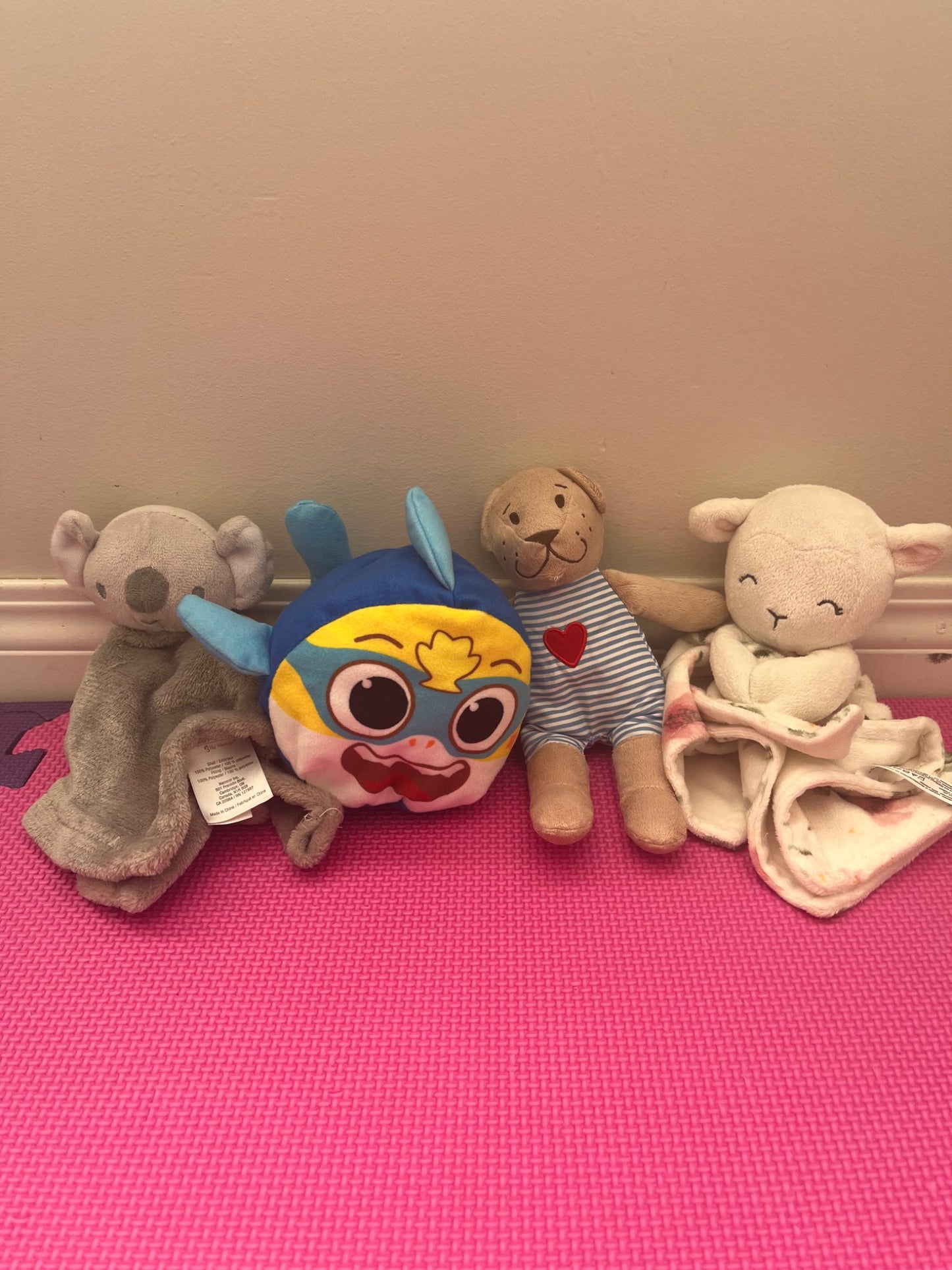 Assortment of stuffies