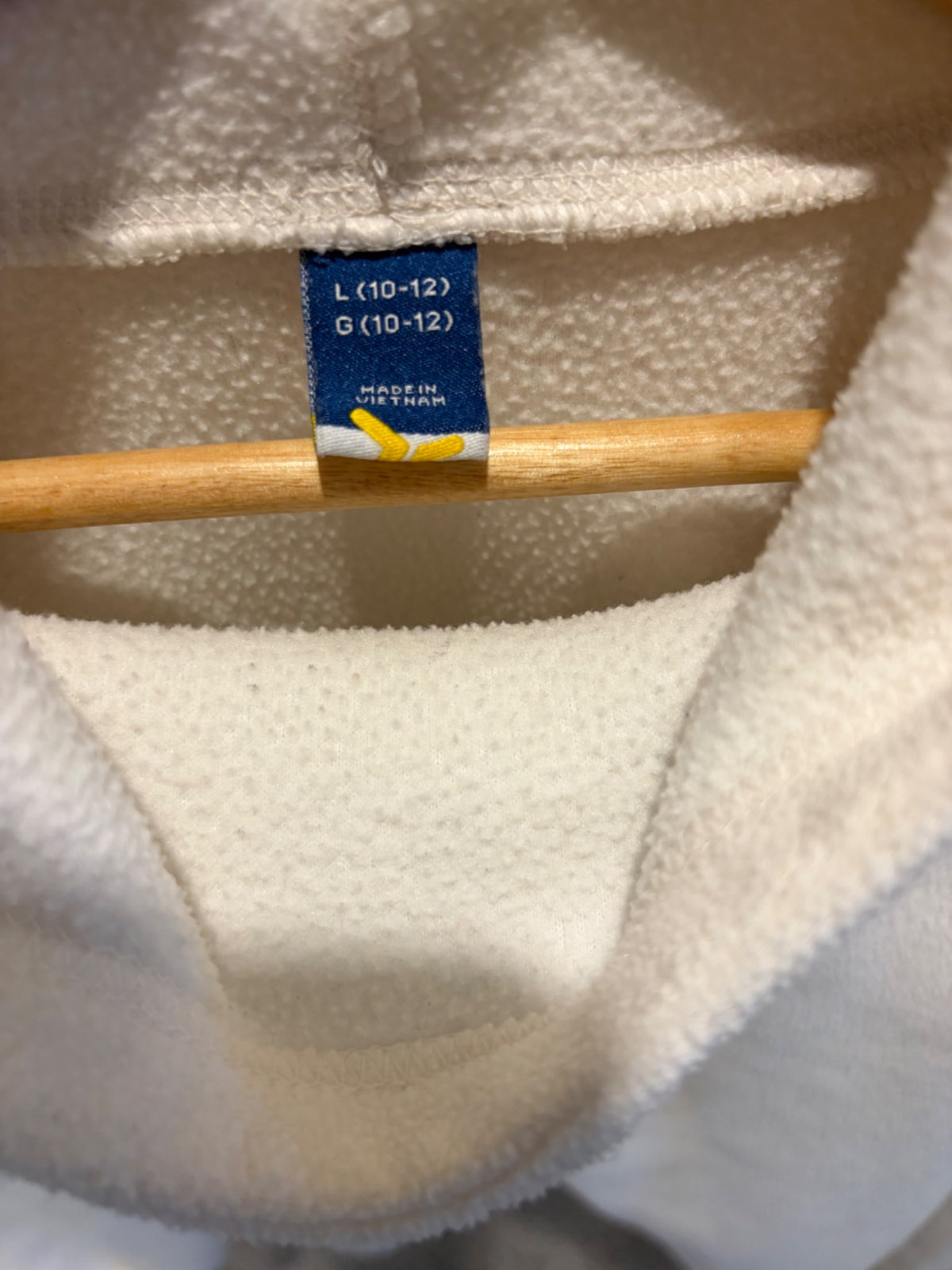 cream fleece hoodie, Kids 10