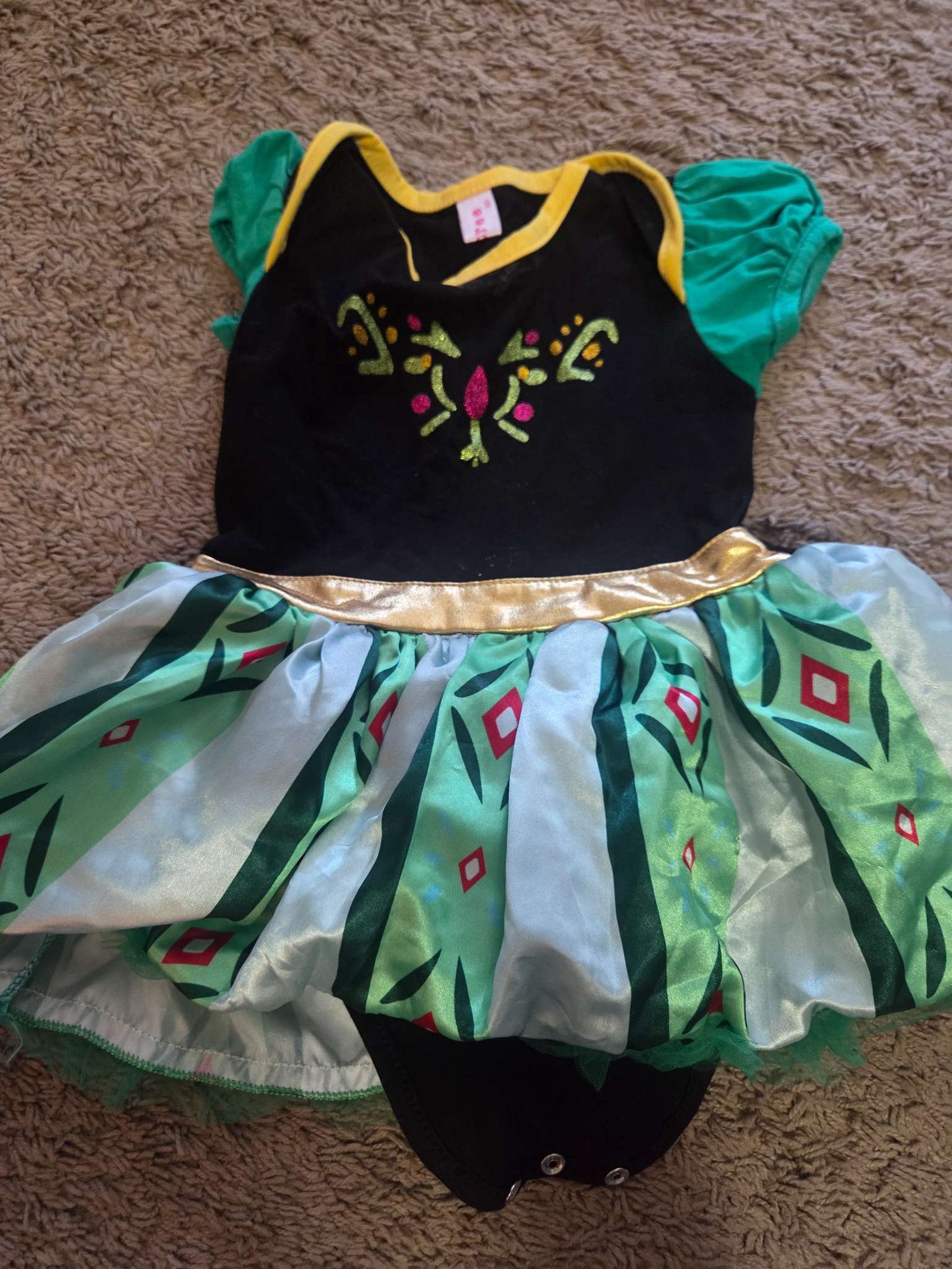 Princess Anna Costume, Kids 12 Month (9-12M)