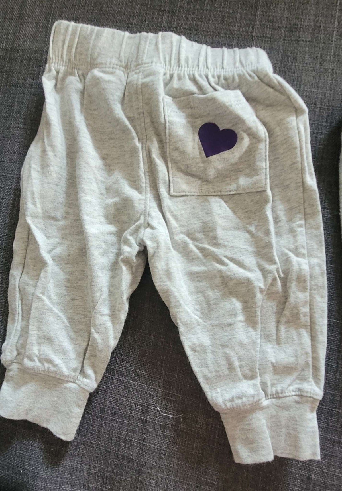 2 grey pants, 3-6 month, Kids 6 Month (3-6M)