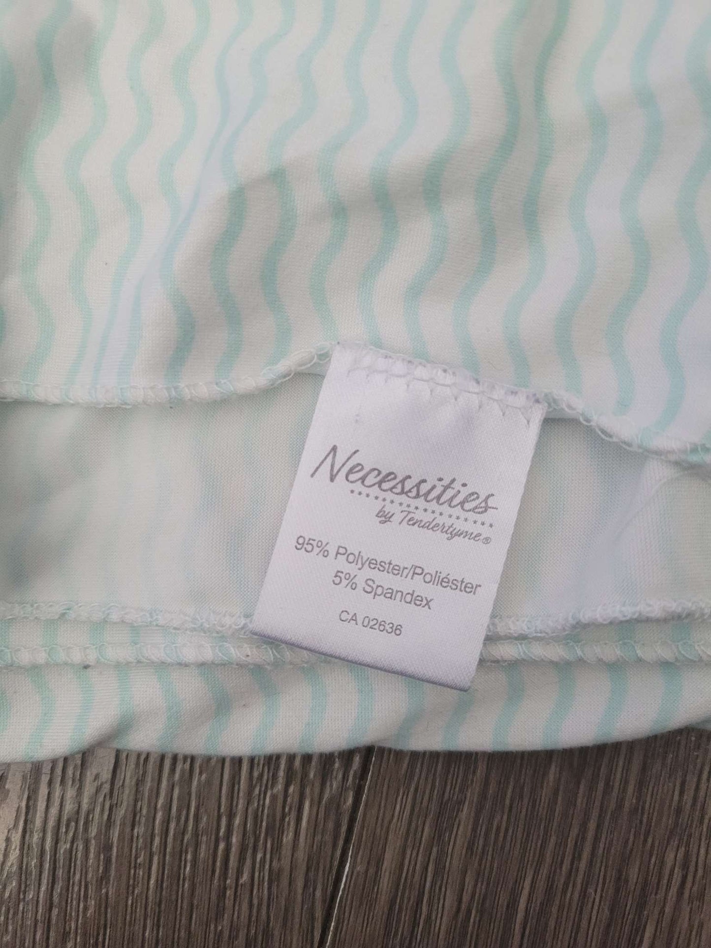 Two light blue/teal swaddle blankets, 0-3 Months (Newborn)