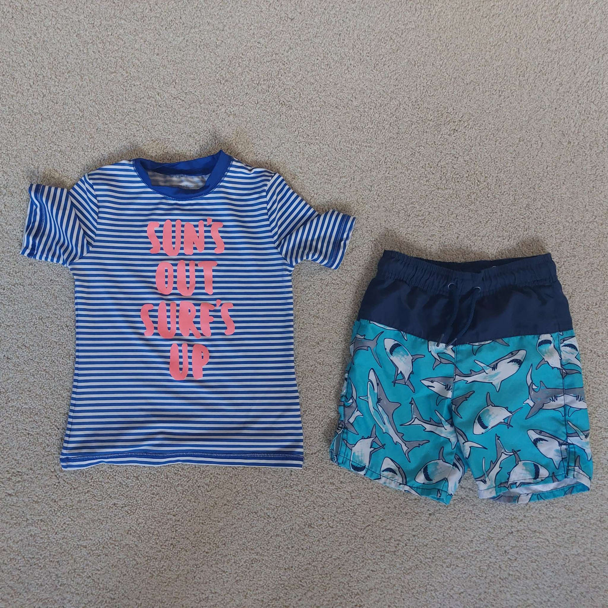 Boys (Age 3-5) Bundle: Swim Wear, Kids 4/4T