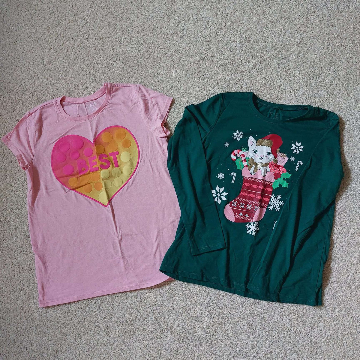 Girls (Age 12-14) Bundle 5: Shirts Long/Short Sleeves, Kids 12