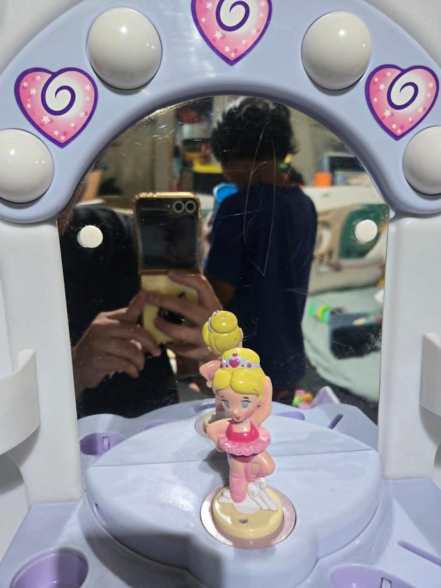 Vintage Little Tikes Ballerina Vanity with stool