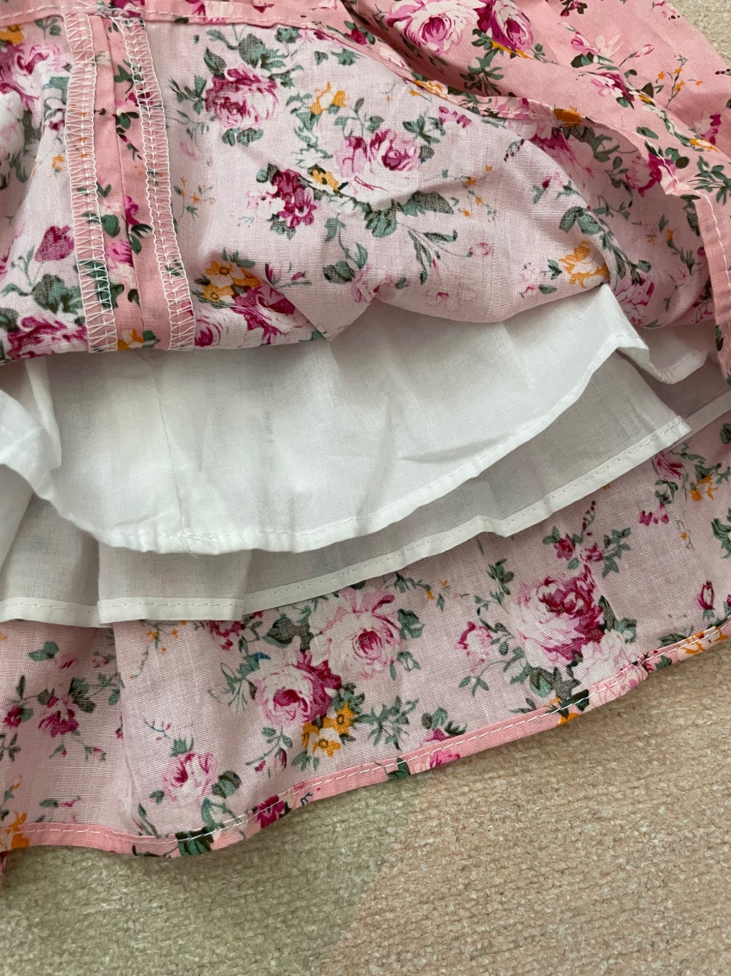 12 month fancy floral dress, Kids 18 Month (12-18M)