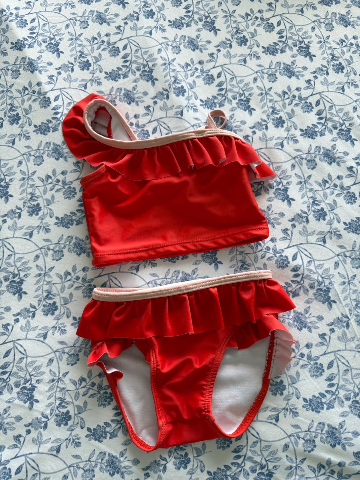 Little Earthling Two-Piece Swimsuit 0-6m, Kids 6 Month (3-6M)